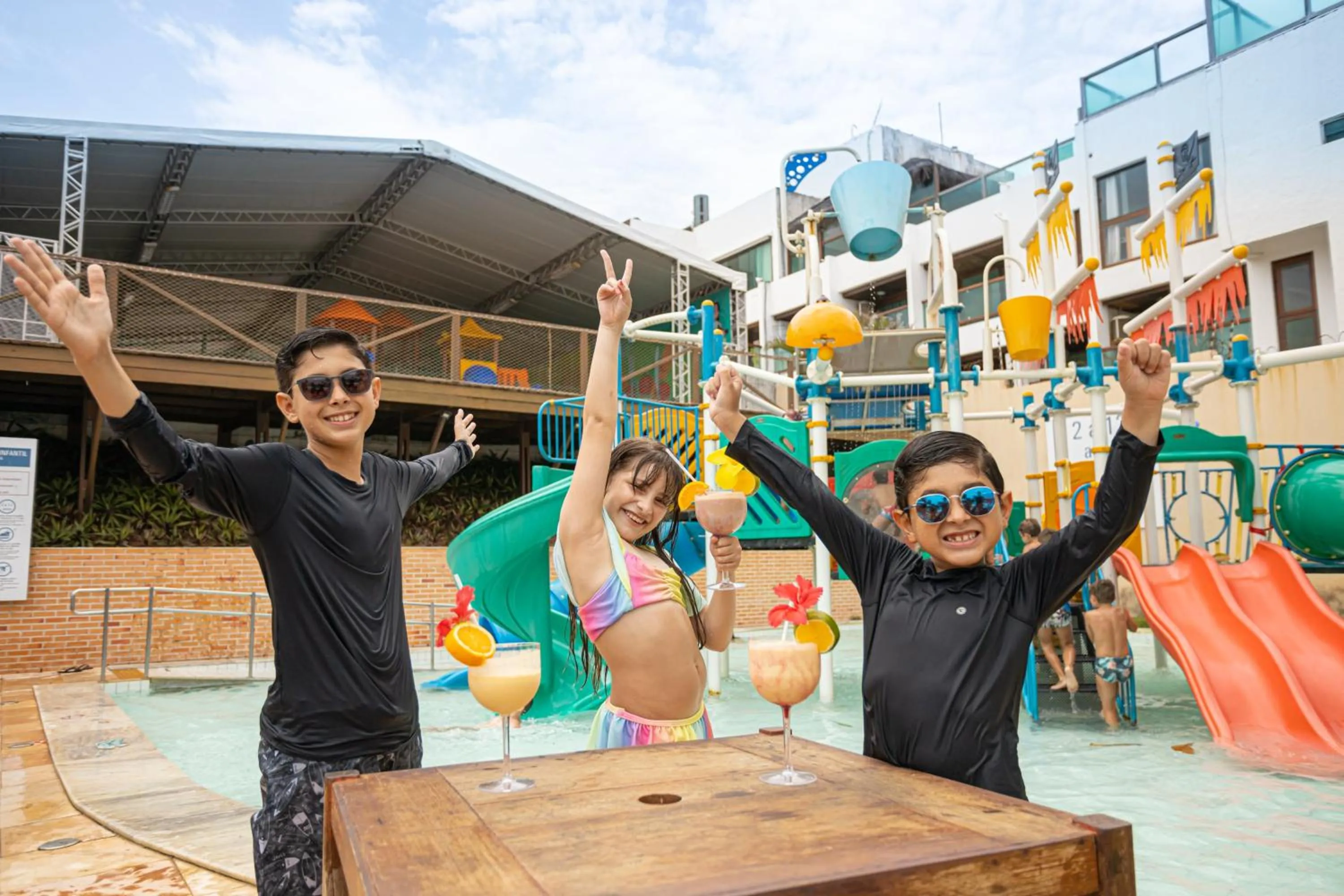 Aqua park in Praiamar Natal Hotel & Convention