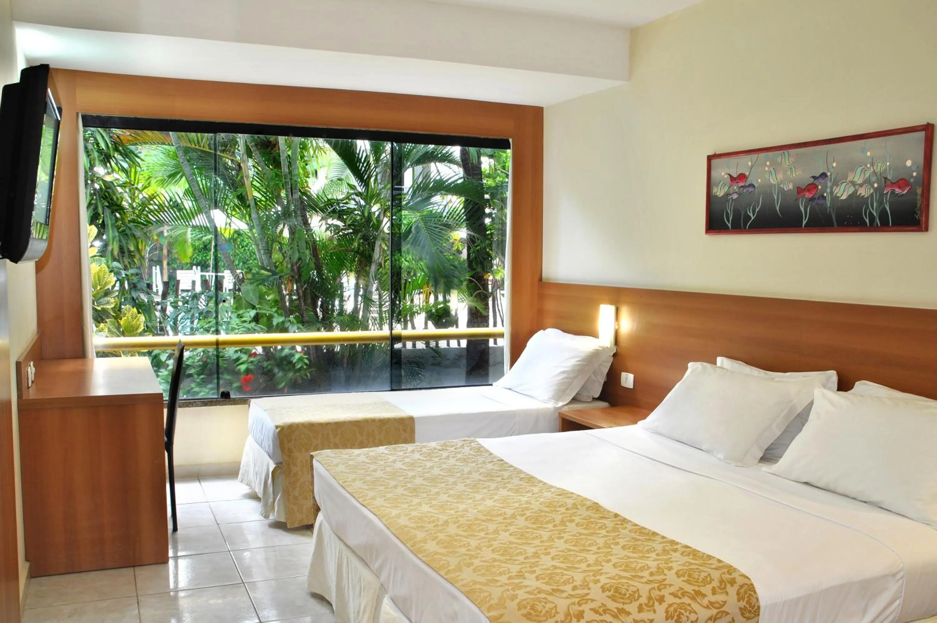 Bedroom, Bed in Praiamar Natal Hotel & Convention