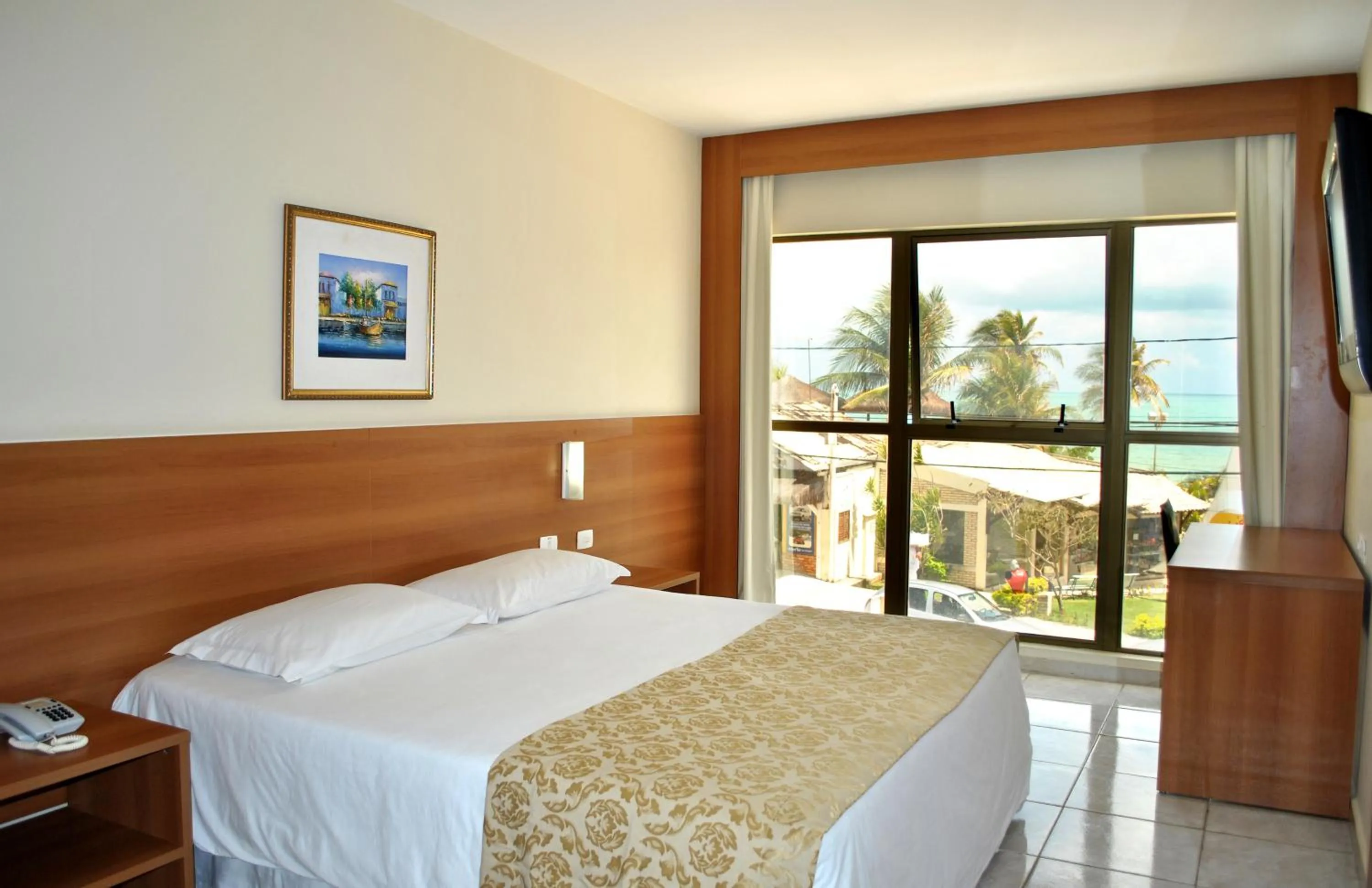 Photo of the whole room, Bed in Praiamar Natal Hotel & Convention