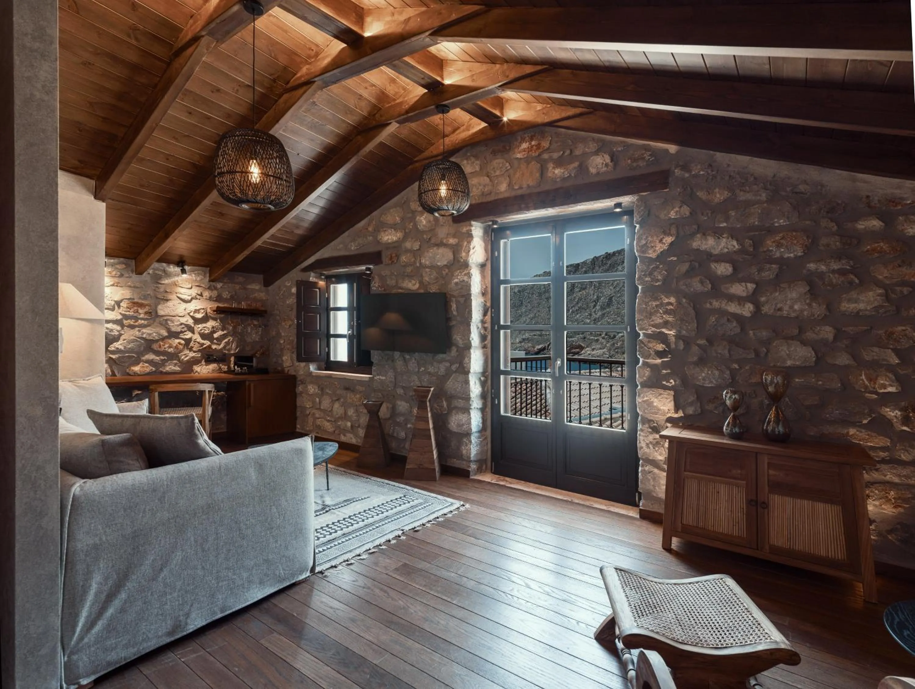 Living room in KaSeas Boutique Hotel