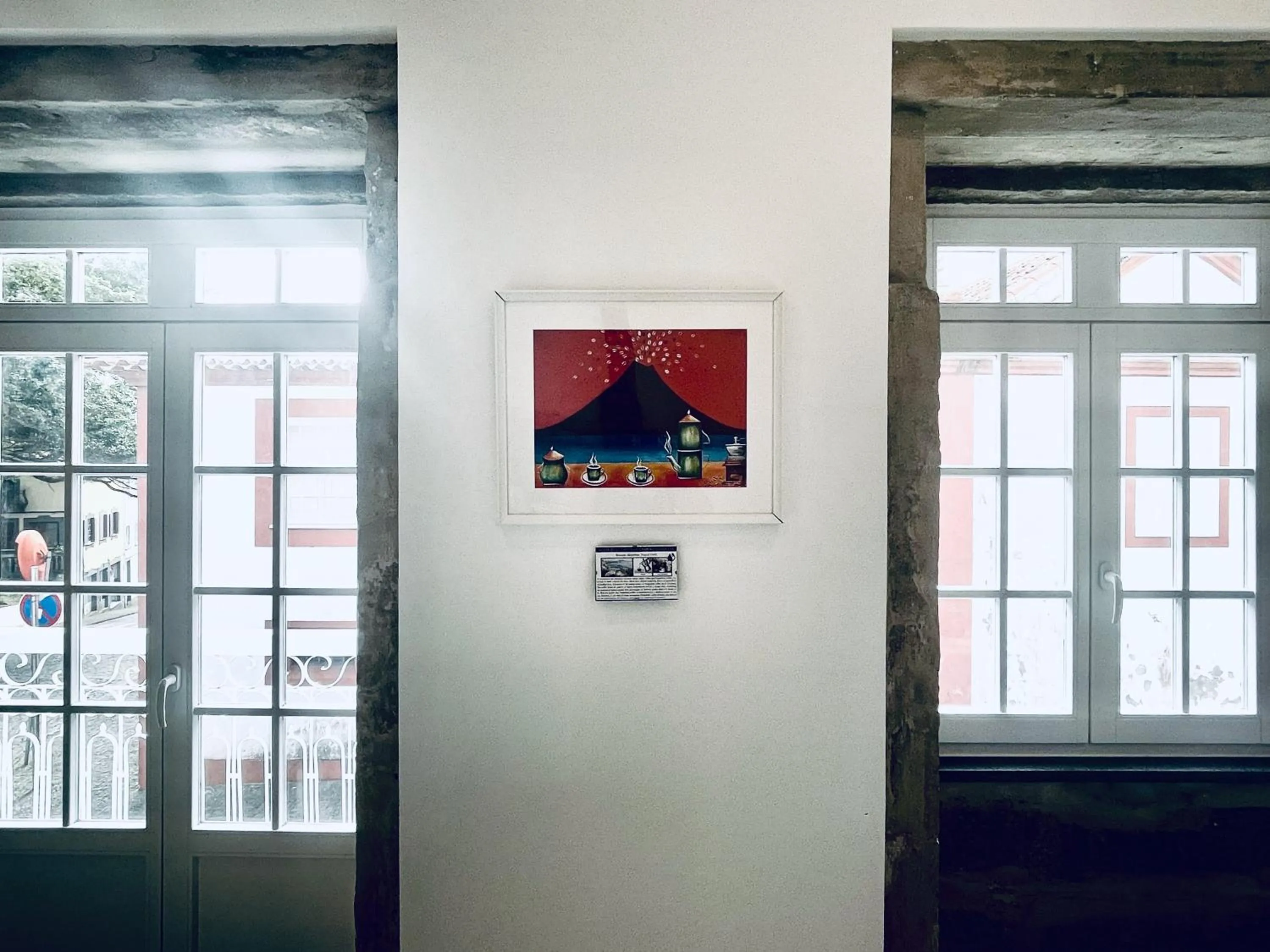 Decorative detail in Partenope Hostel and Suites