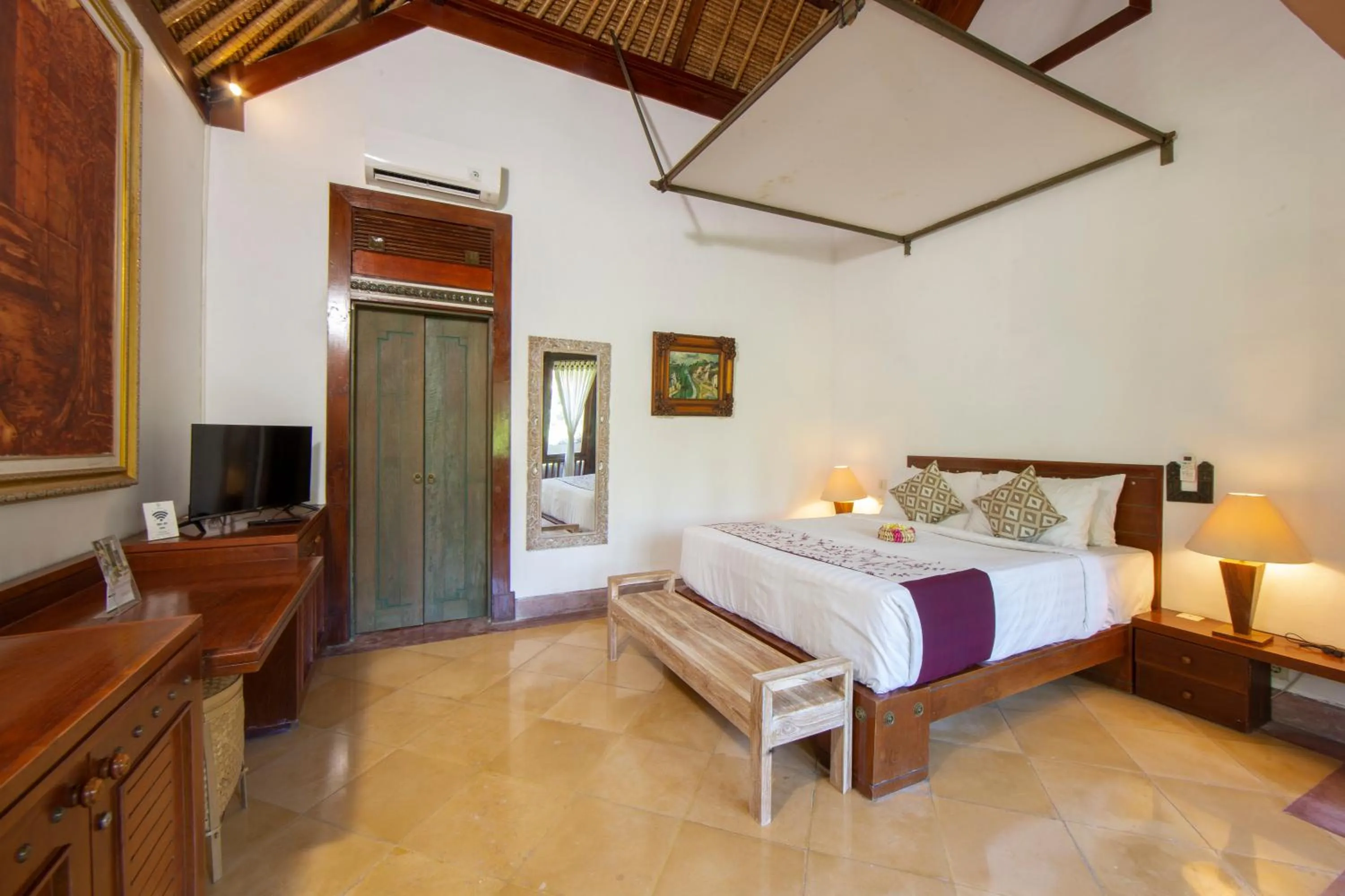 Bedroom, Bed in Alam Puri Art Museum and Villas