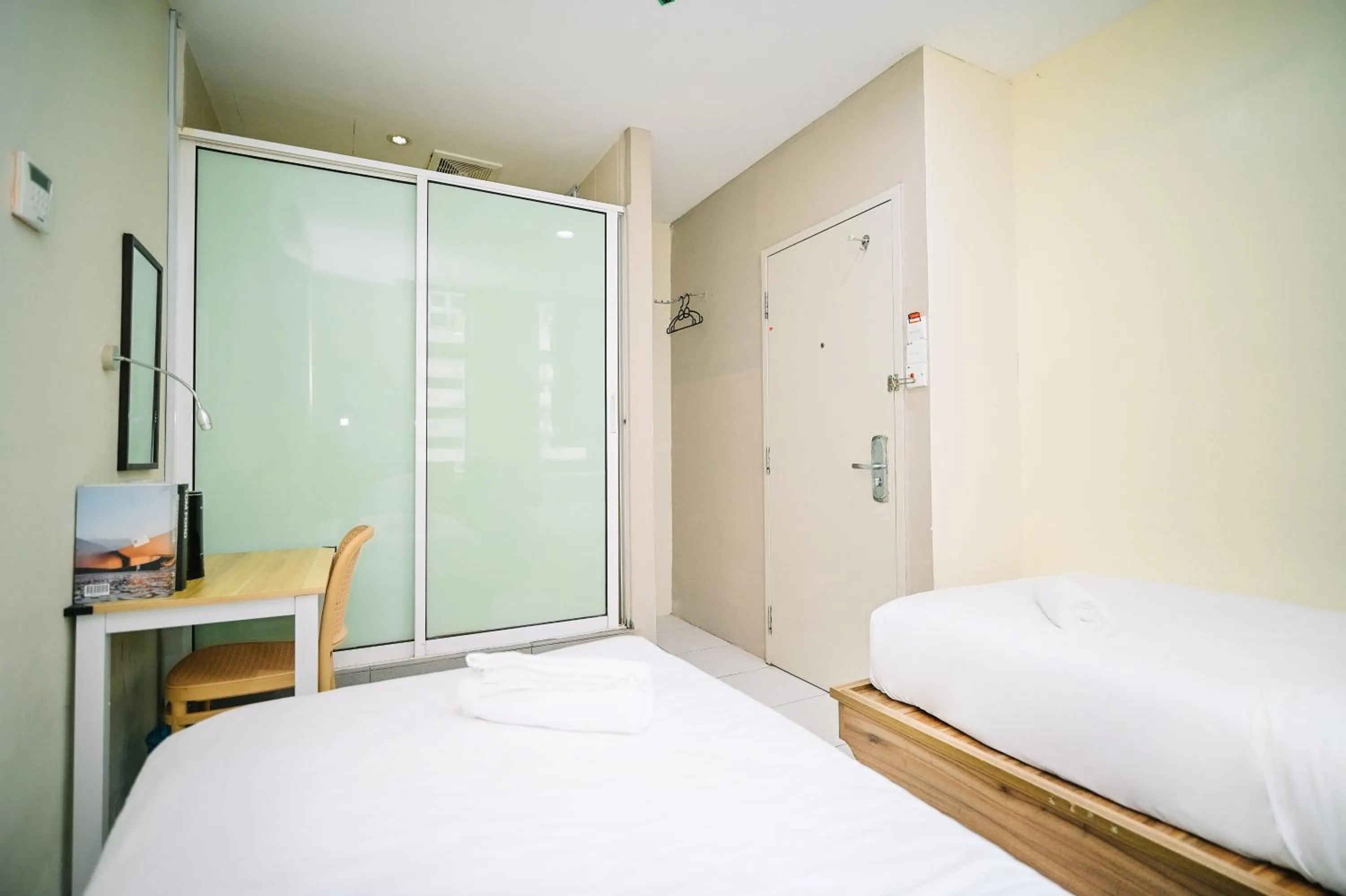 Bed in Swing & Pillows - My Home Hotel Wangsa Maju