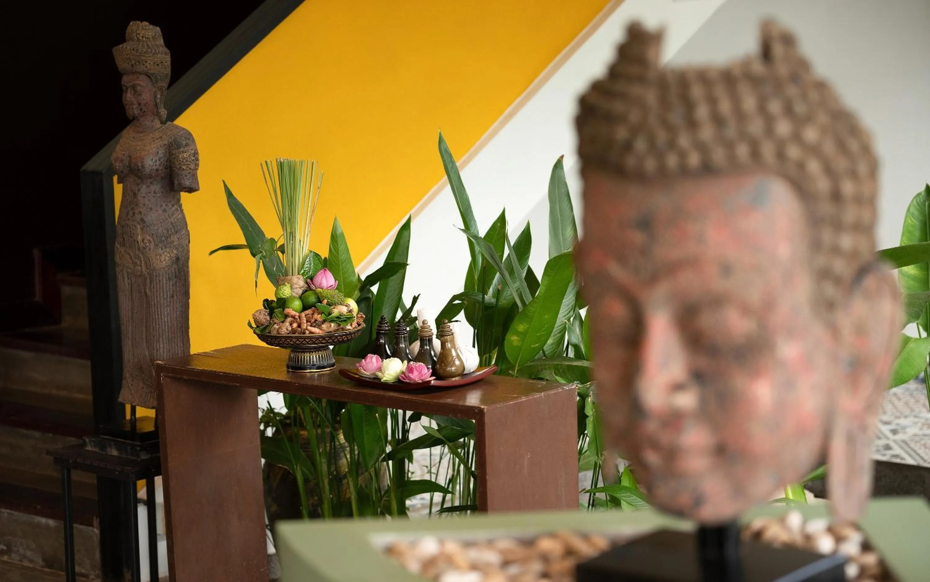 Decorative detail in The Calm Oasis