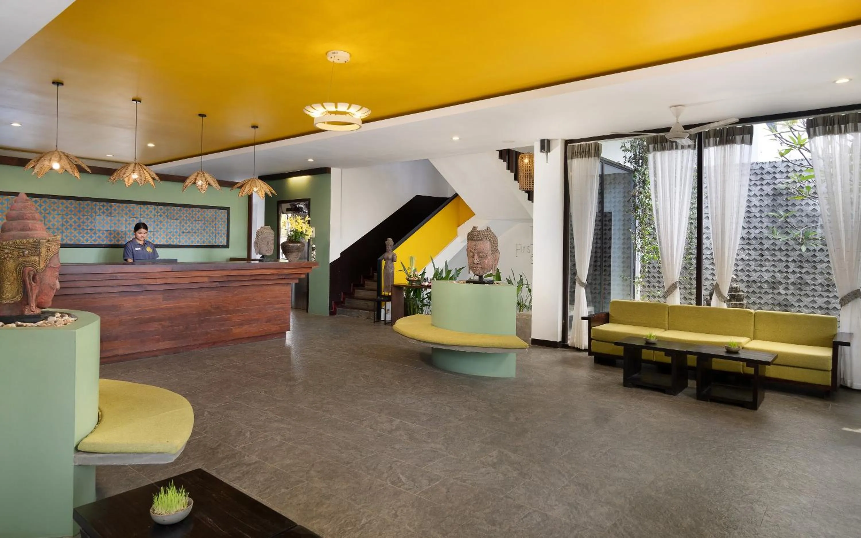 Lobby or reception in The Calm Oasis