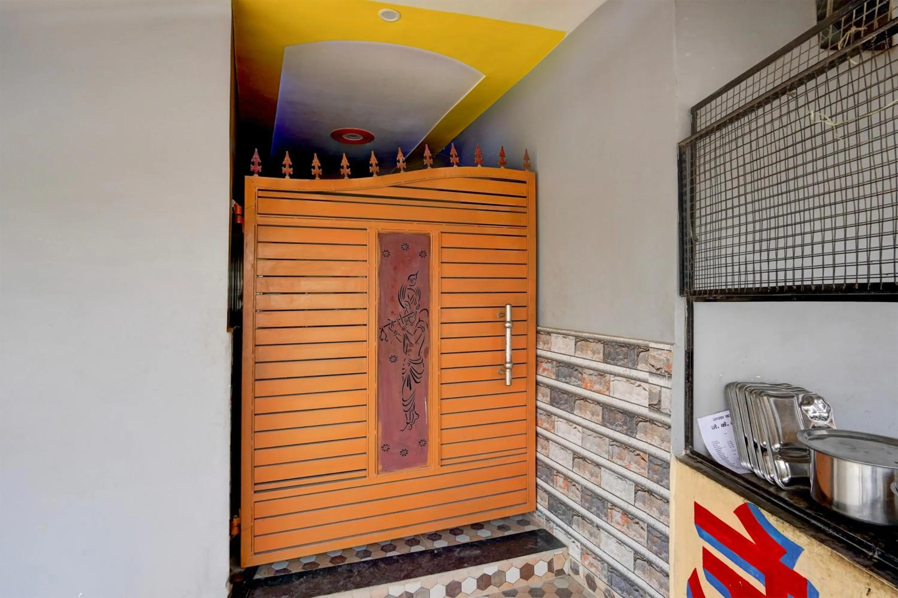 Facade/entrance in Hotel O J.k Hotel and resturant