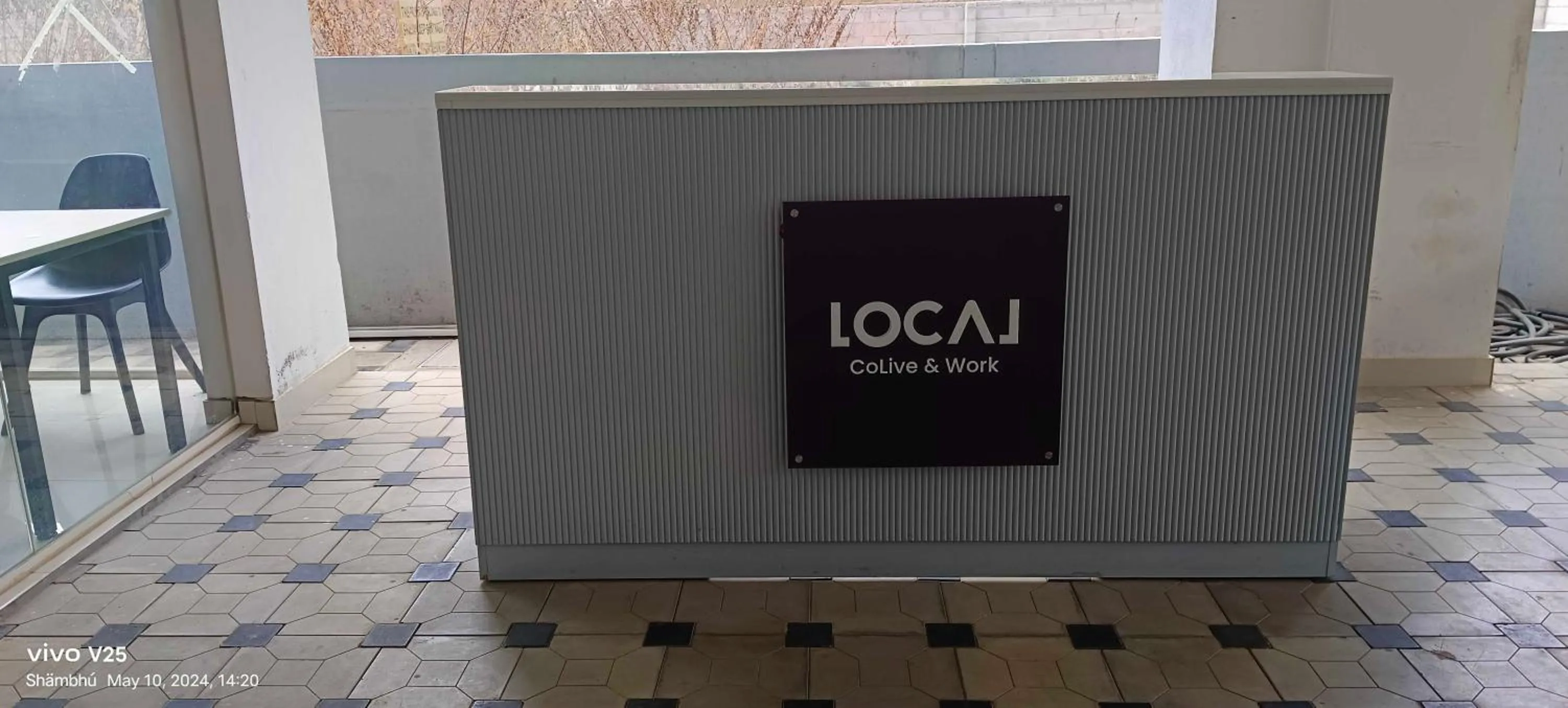 Lobby or reception in Hotel O Local Colive & Work | Hegde Nagar