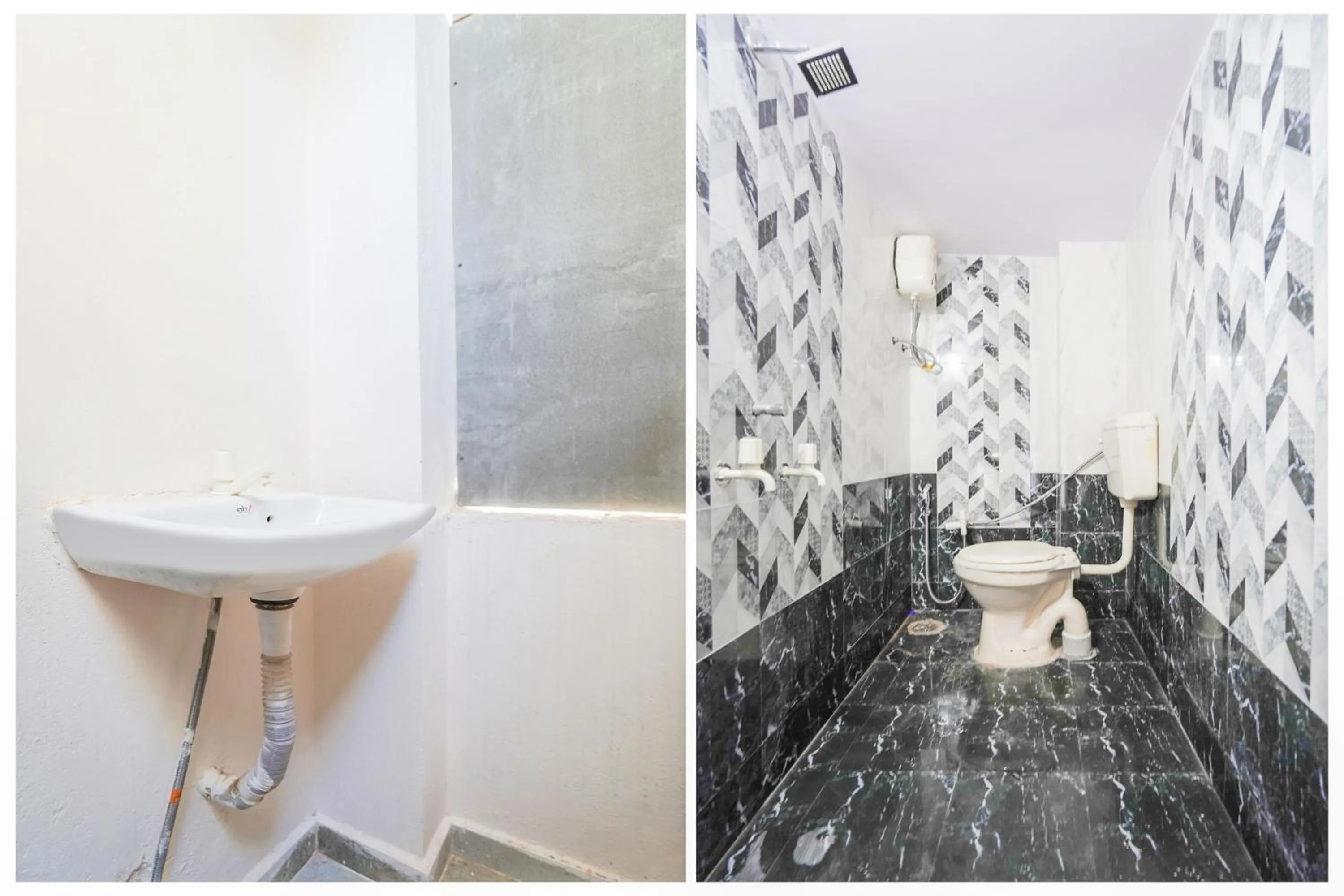 Bathroom in Hotel O CROWN