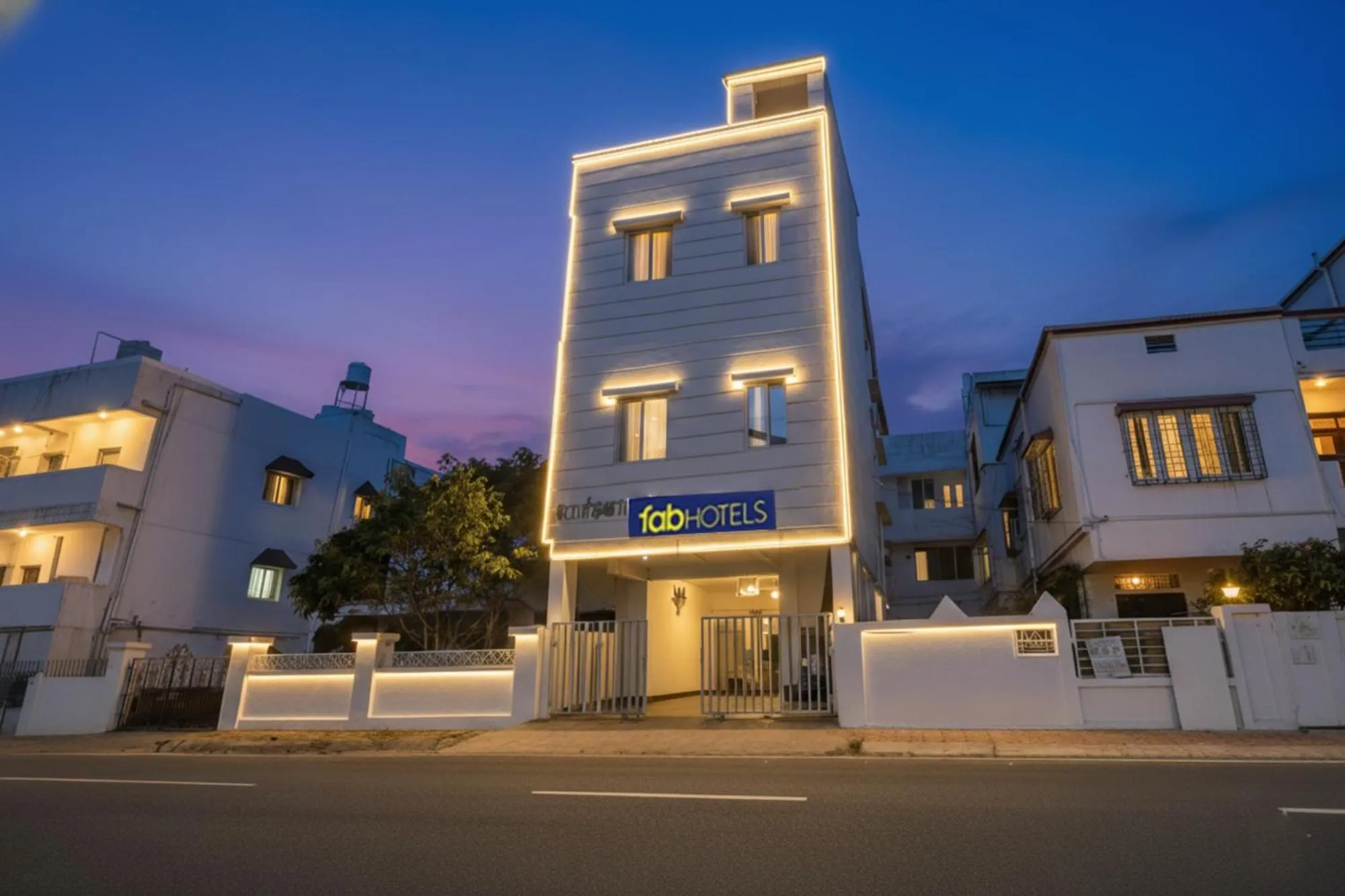 Property building in FabHotel Galaxy Airport Inn, Airport Road