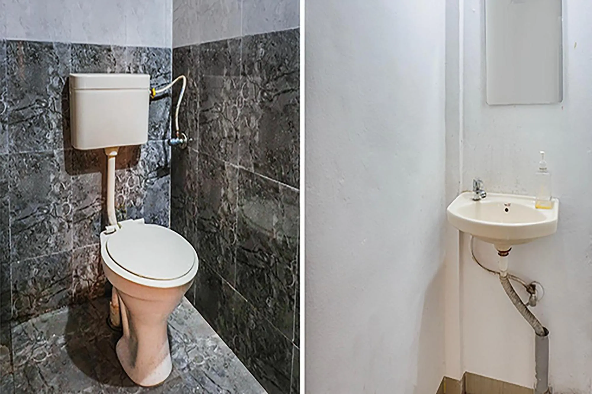 Bathroom in FabHotel Galaxy Airport Inn, Airport Road