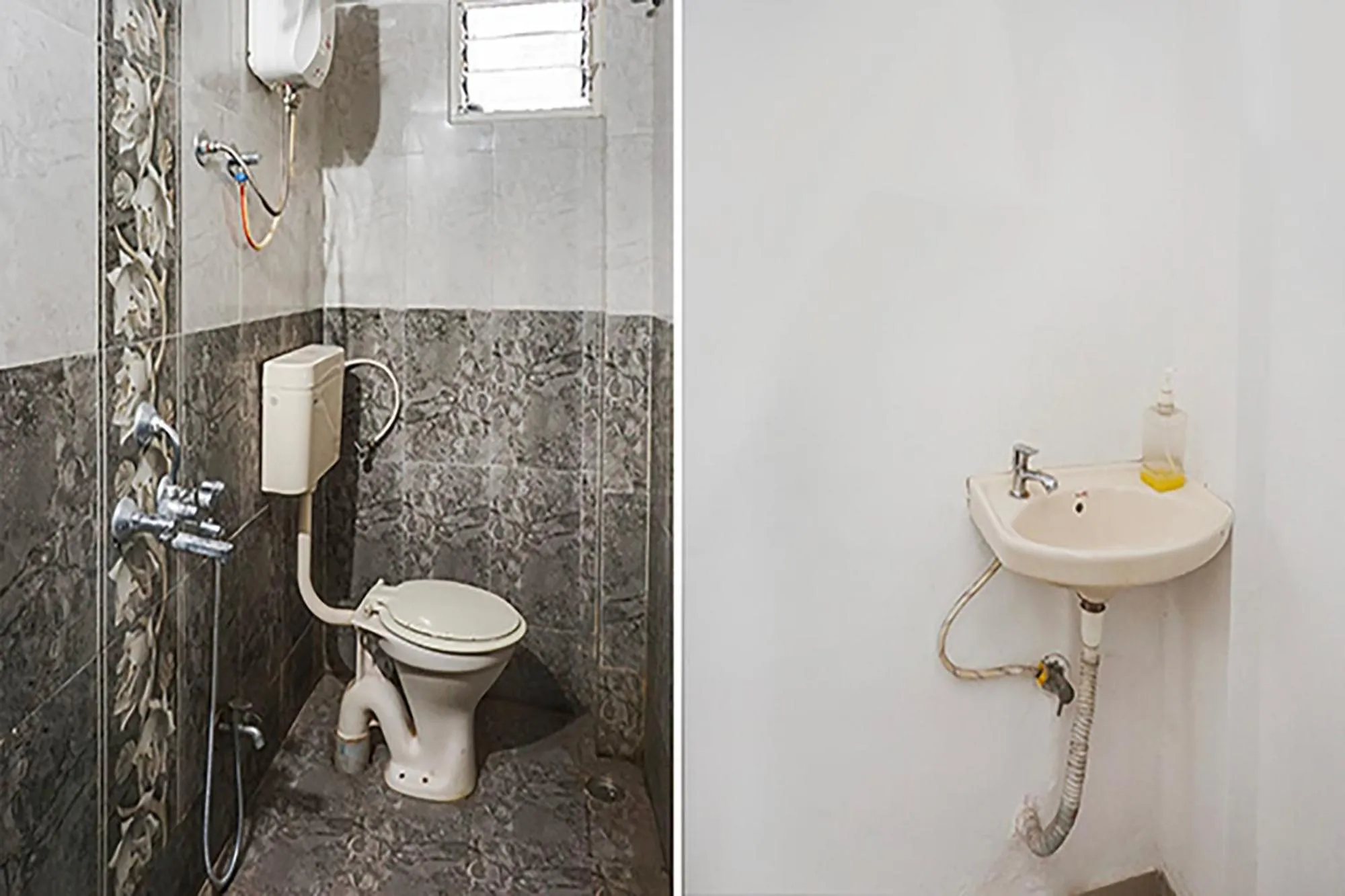 Bathroom in FabHotel Galaxy Airport Inn, Airport Road