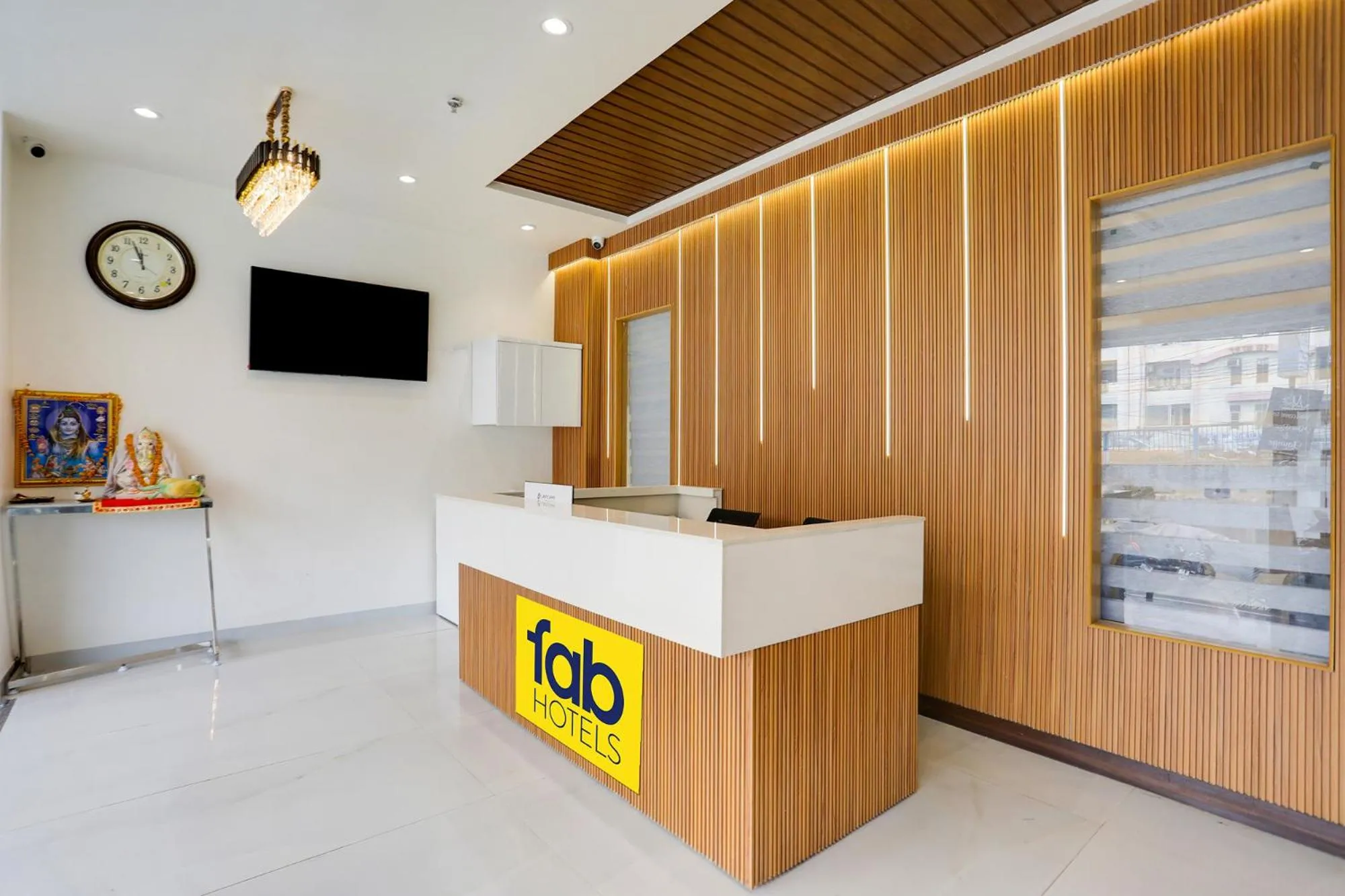 Lobby or reception in FabHotel Prime Panchwati Regency