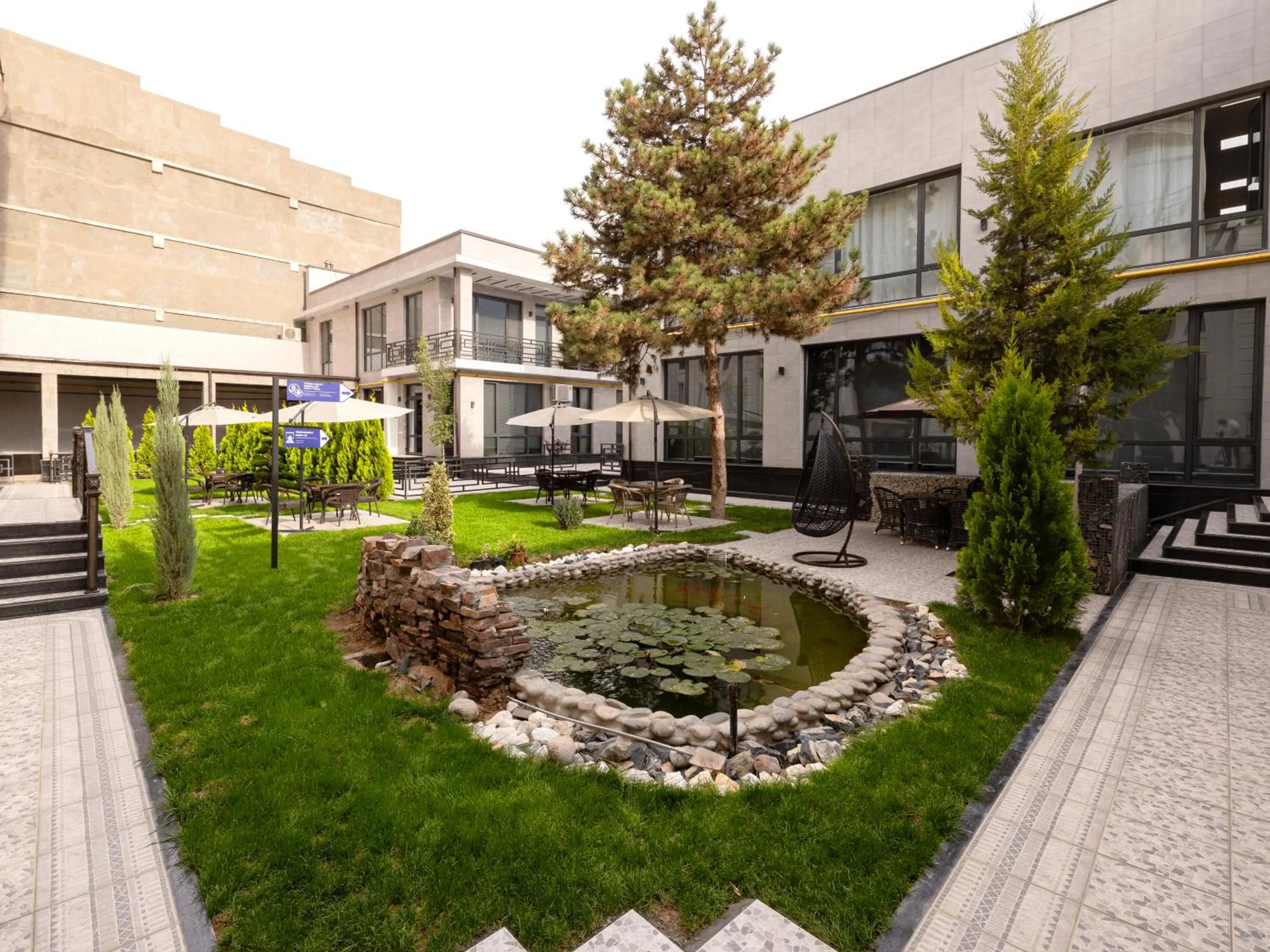 View (from property/room) in Baden-Baden Hotel Tashkent