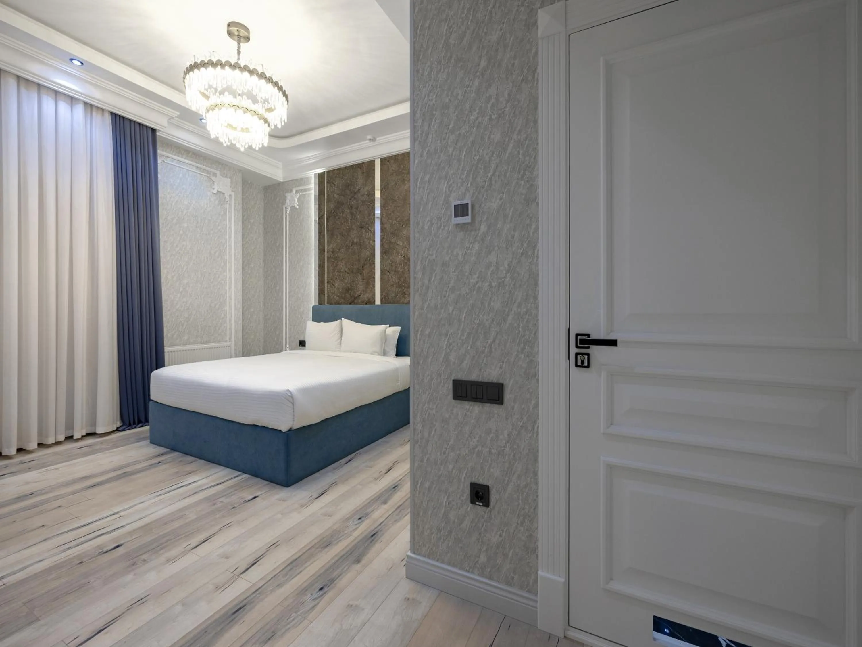 Bedroom, Bed in Baden-Baden Hotel Tashkent