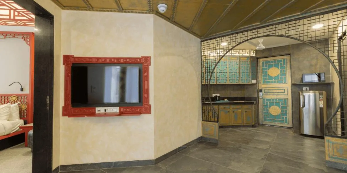 Living room in Neonz Resort & Club