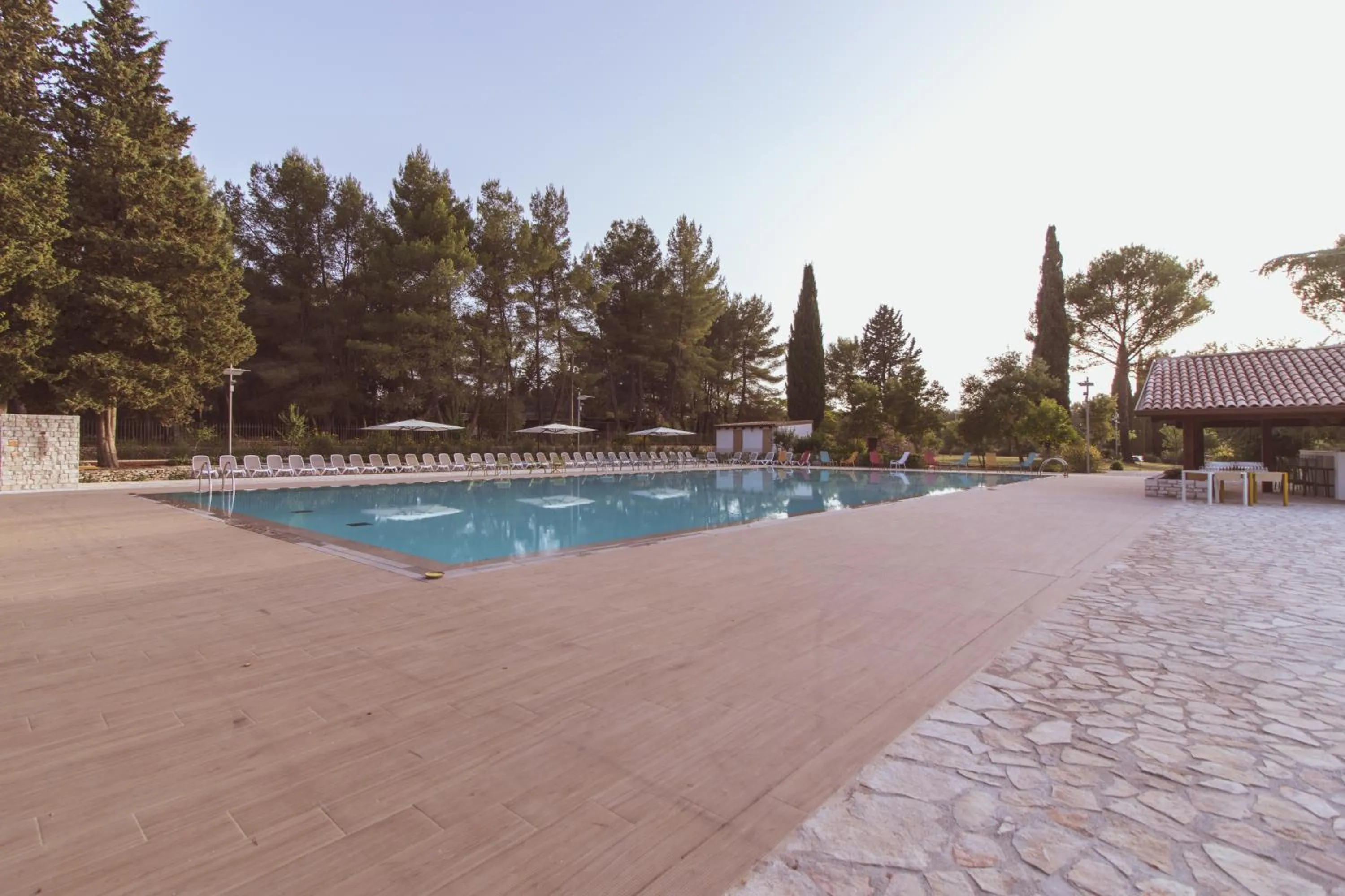 Swimming pool in WINE RESORT LE VIGNE AL CASTELLO