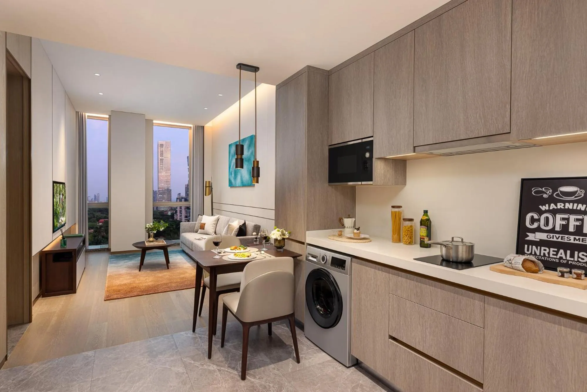 Kitchen or kitchenette in Somerset QPlex Shenzhen