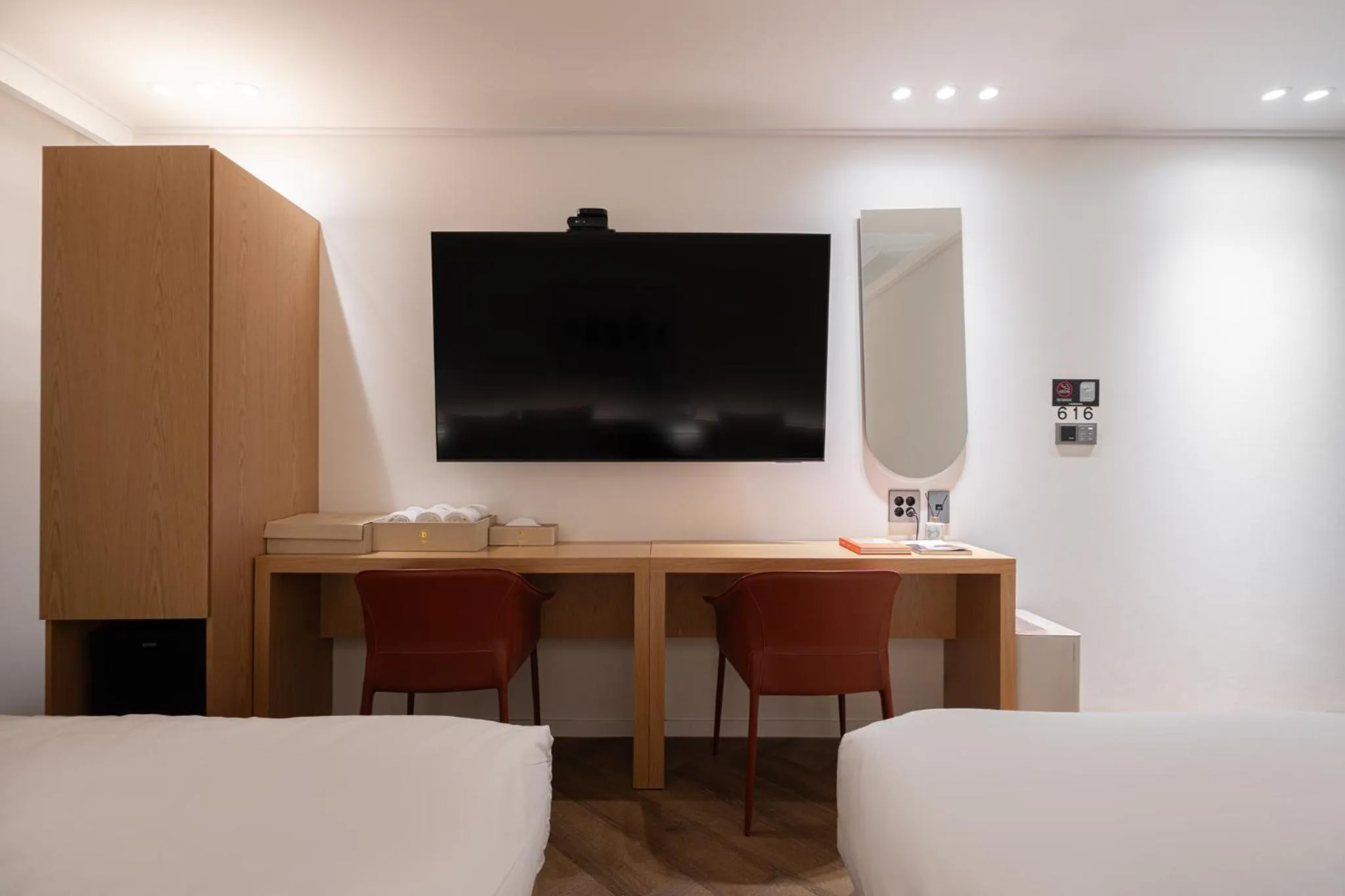 Bed in Browndot Incheon Airport New City