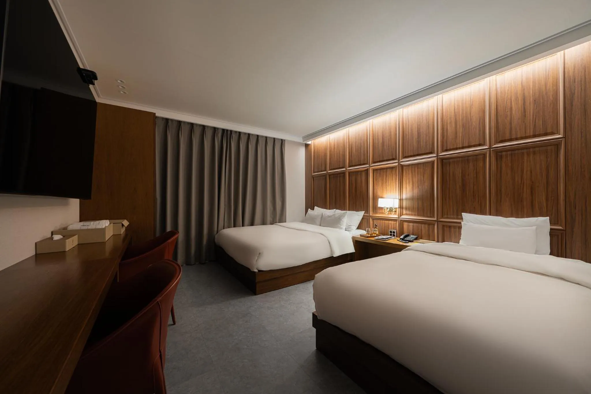 Bed in Browndot Incheon Airport New City