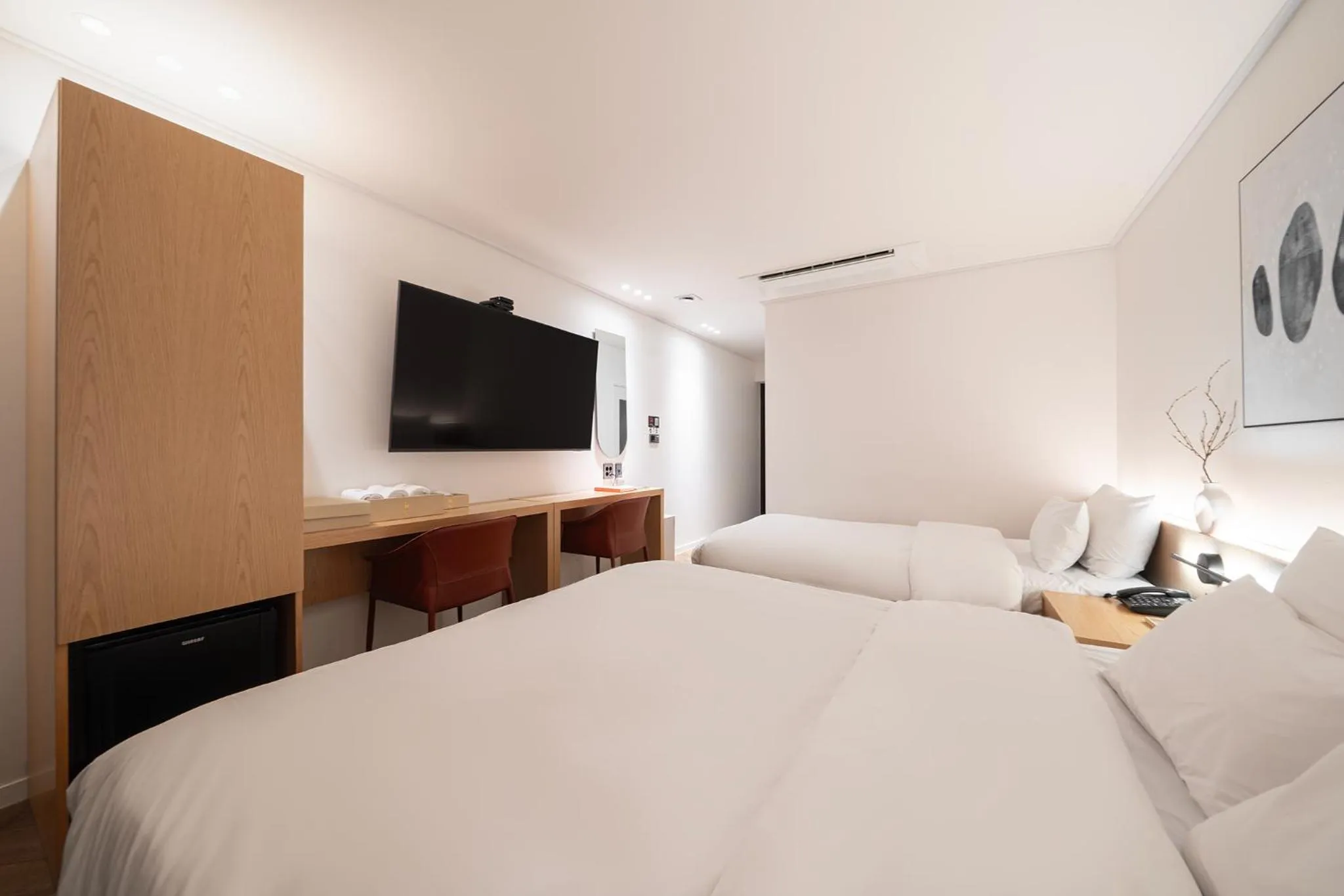 Bed in Browndot Incheon Airport New City