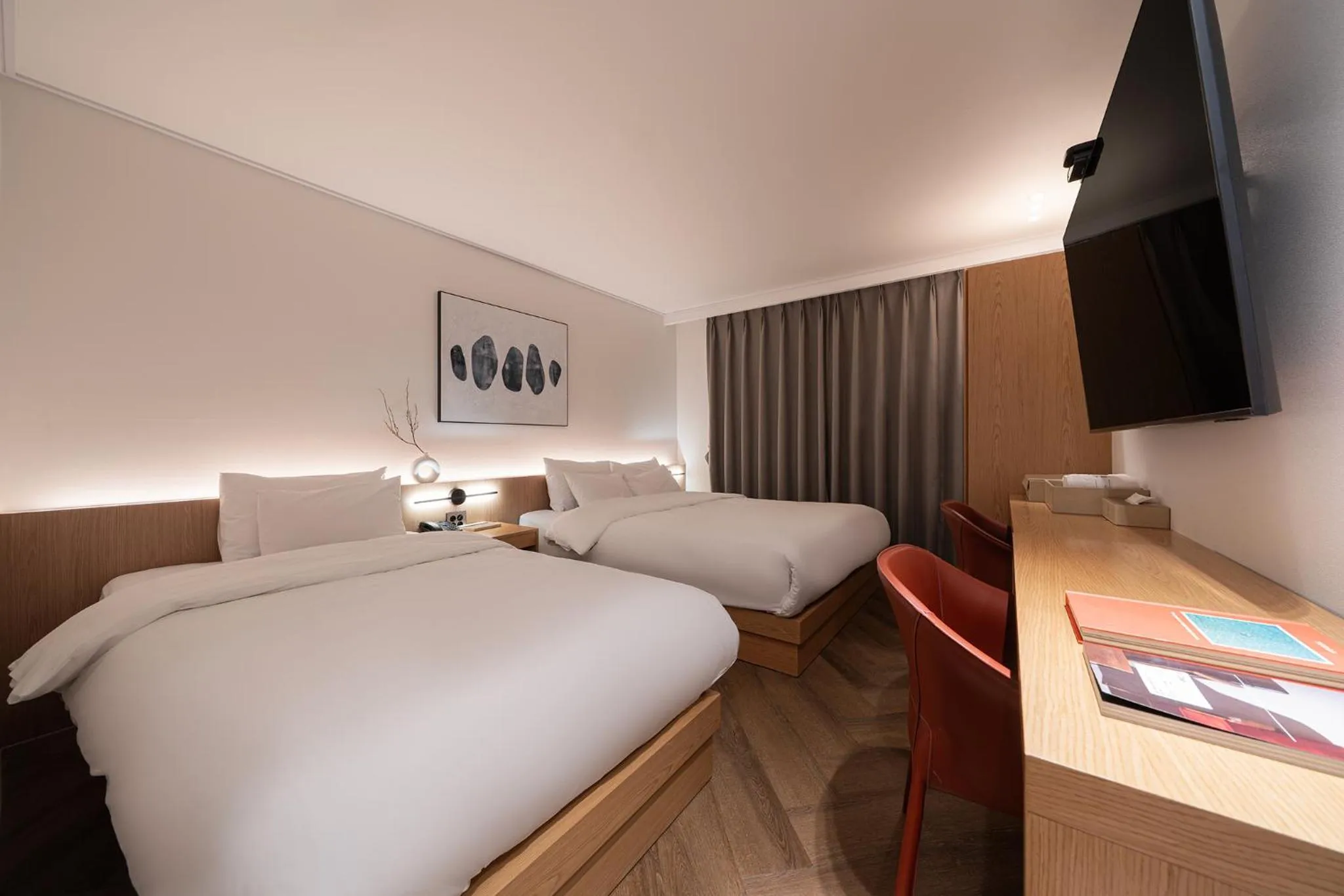 Bed in Browndot Incheon Airport New City