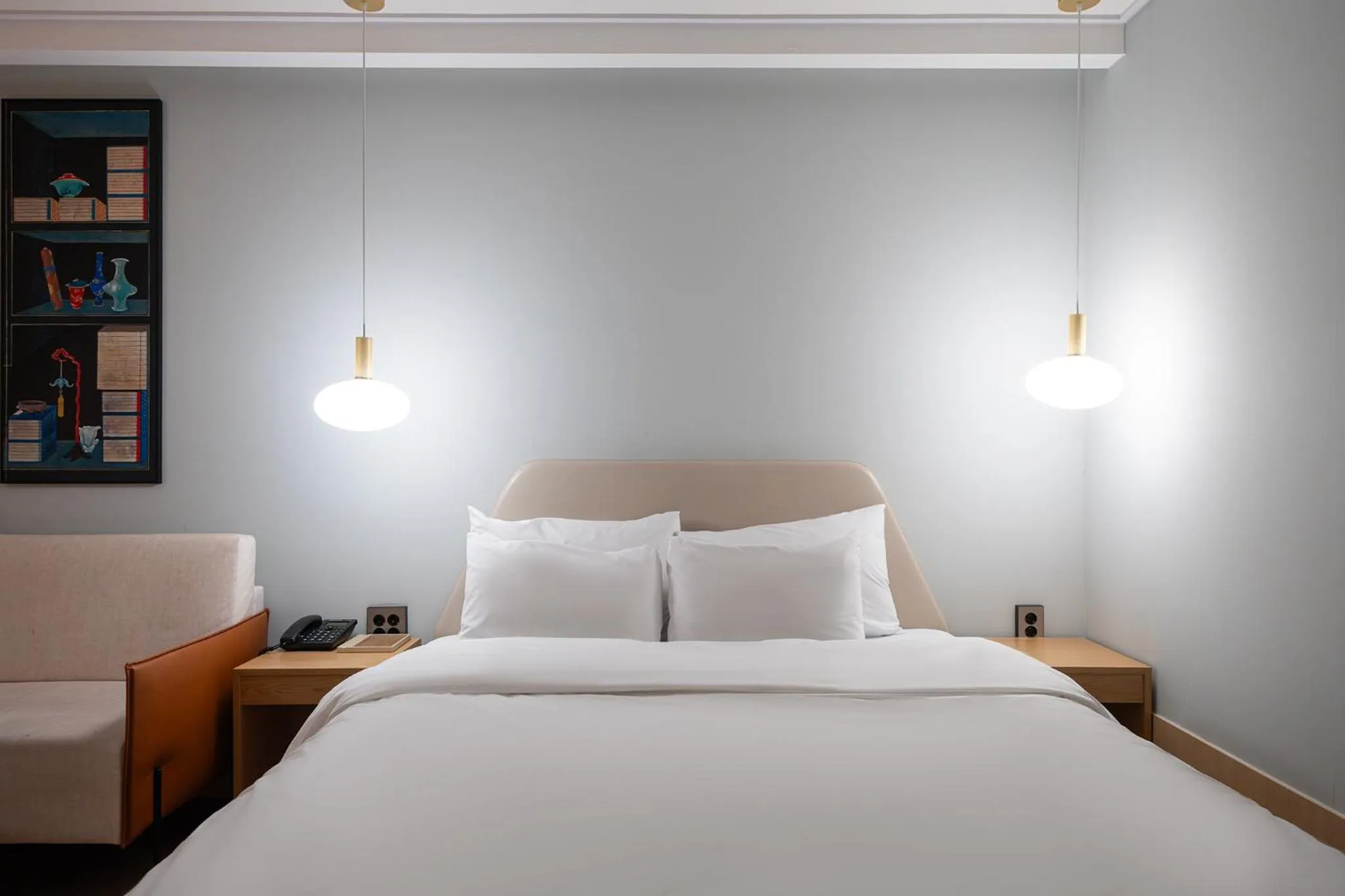 Bed in Browndot Incheon Airport New City