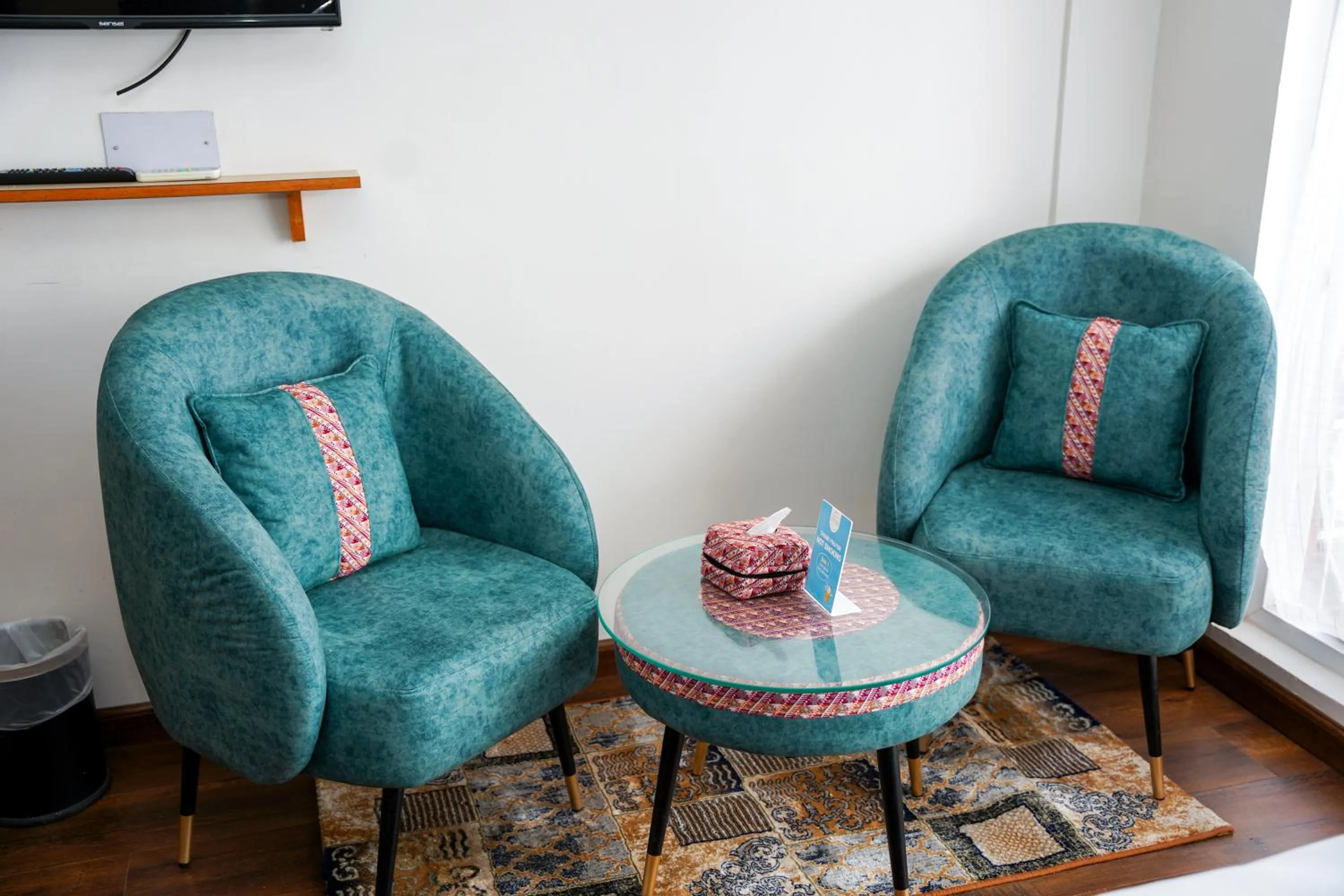 Seating area in Mountain Vista Retreat - Nagarkot