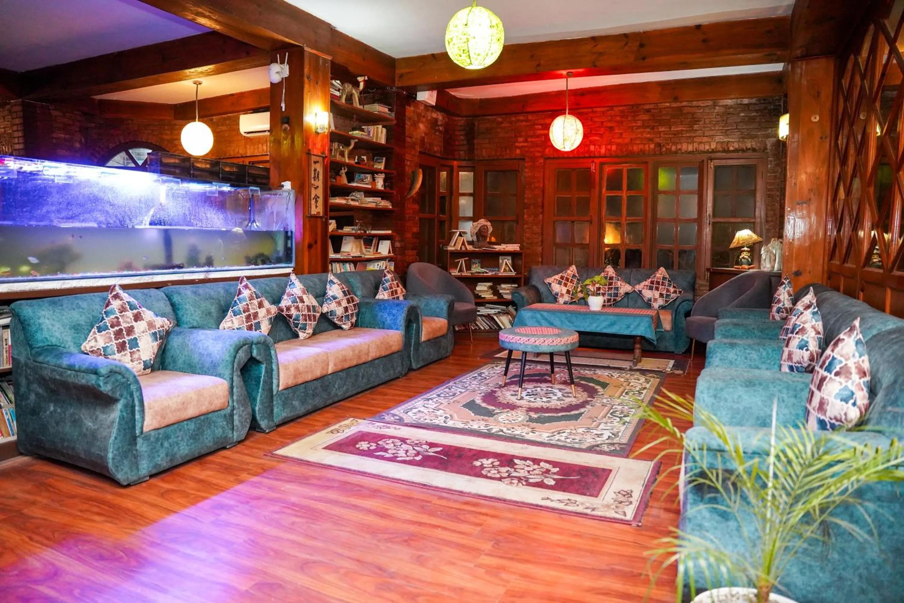 Lobby or reception in Mountain Vista Retreat - Nagarkot