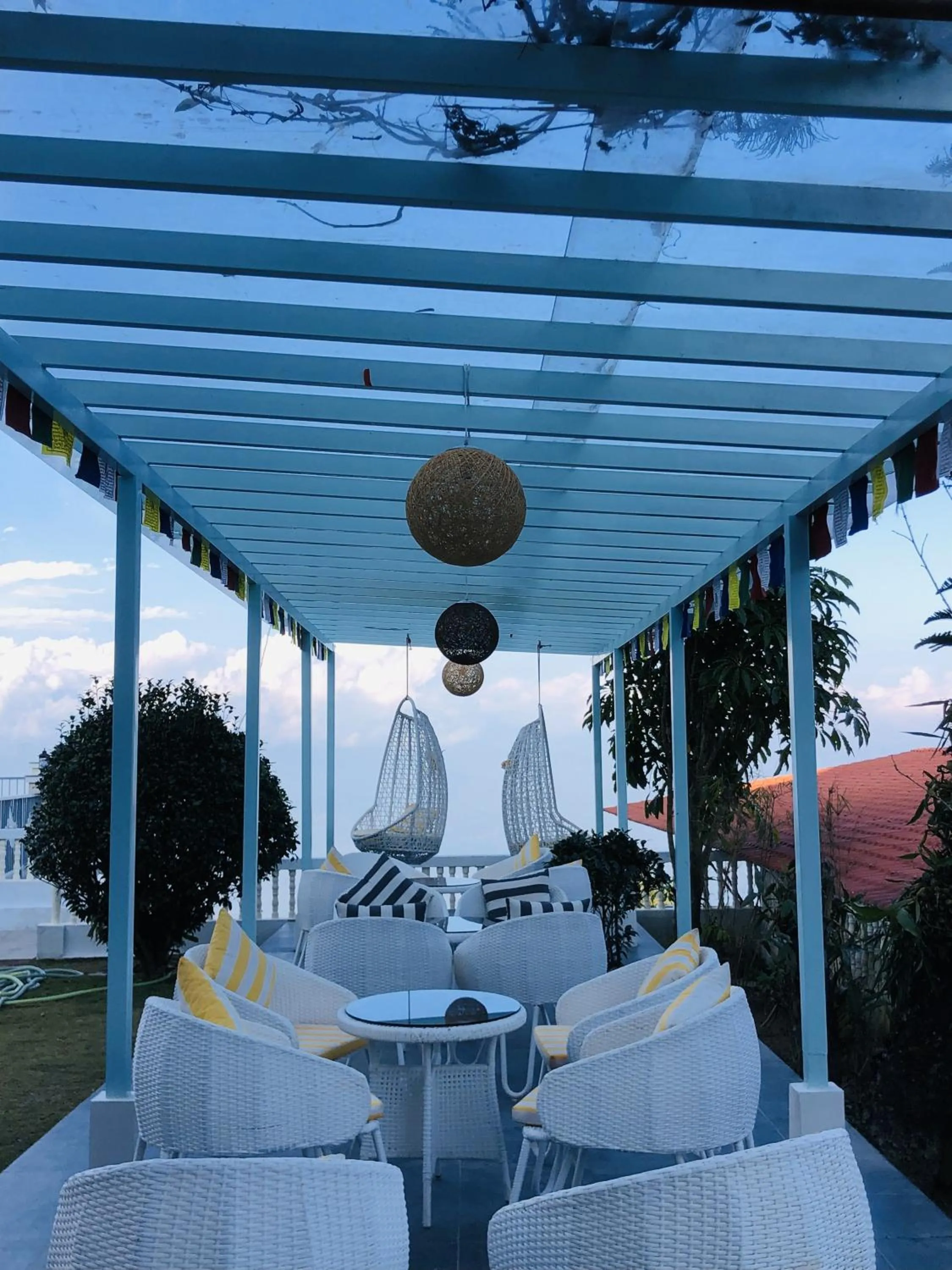 Seating area in Mountain Vista Retreat - Nagarkot