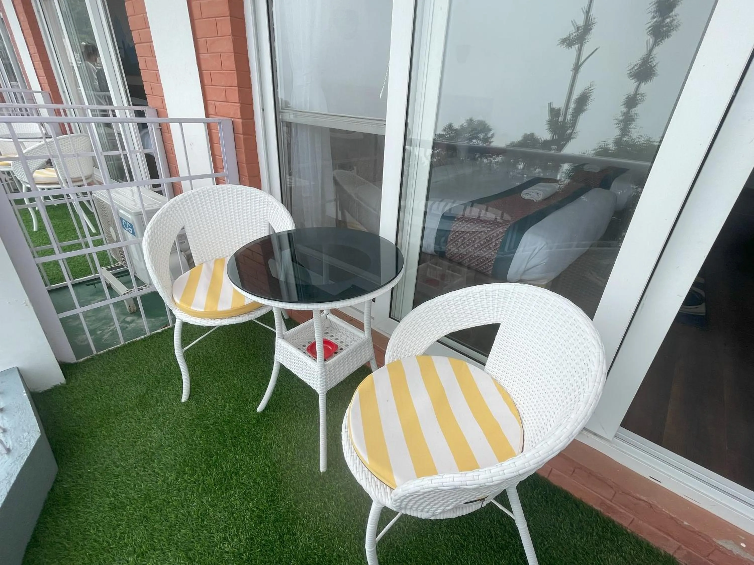 Balcony/Terrace in Mountain Vista Retreat - Nagarkot