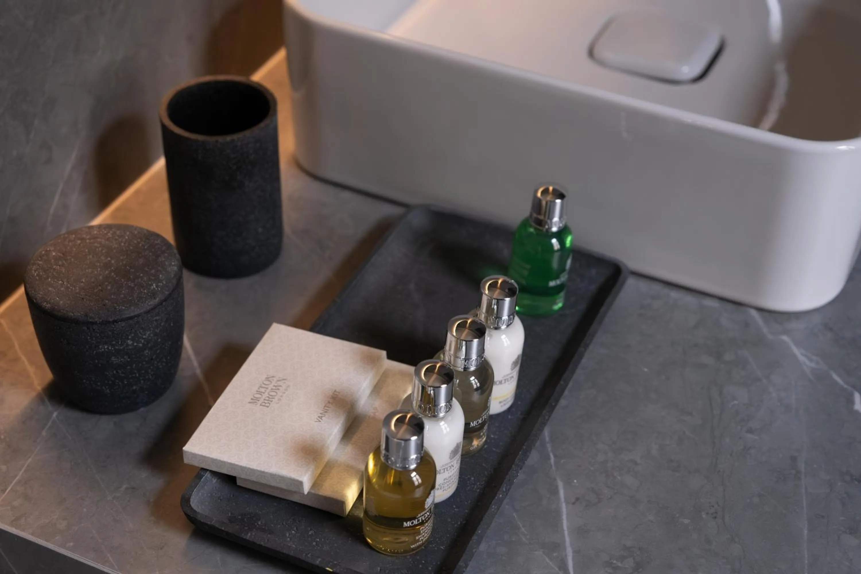 Bathroom in Nine Athens Hotel