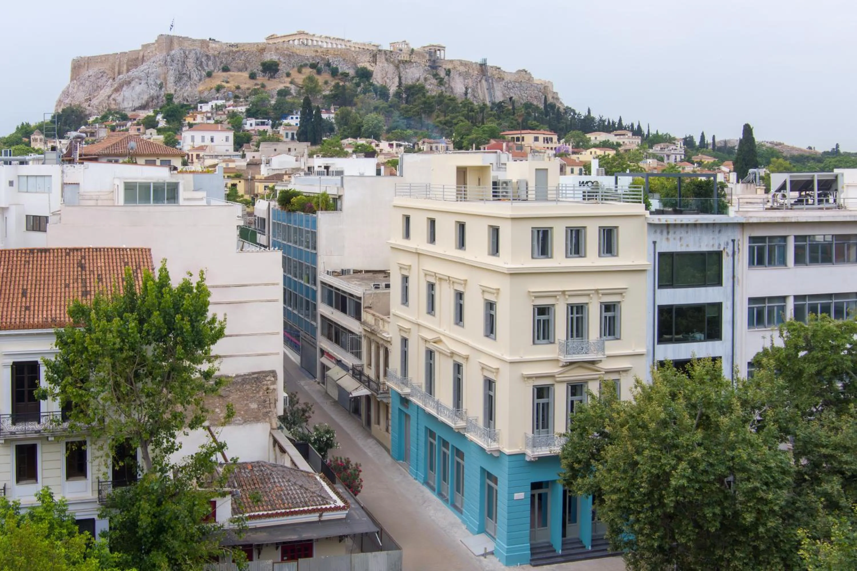 Property building in Nine Athens Hotel