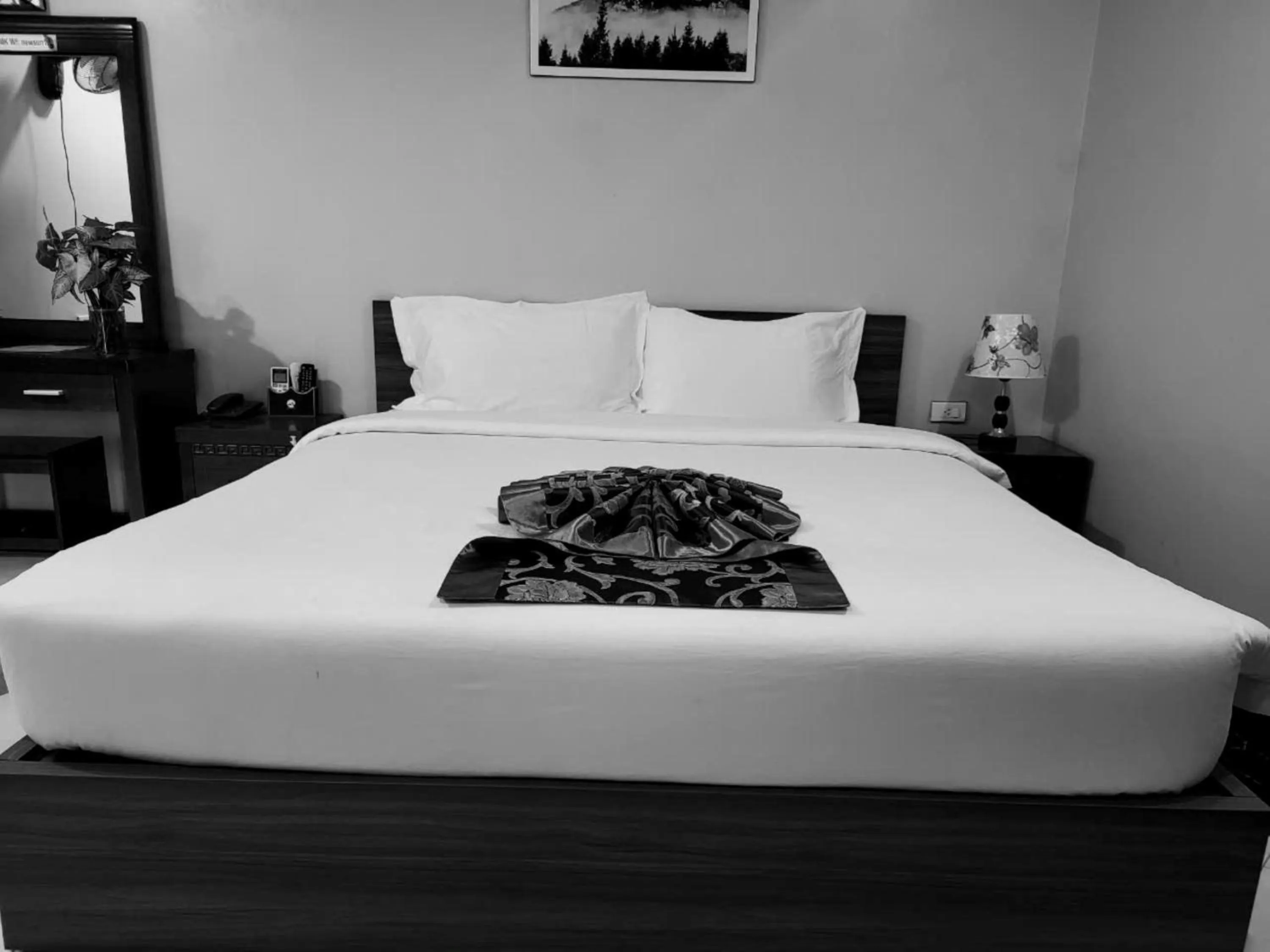 Bedroom, Bed in New Sun Hotel Sapa