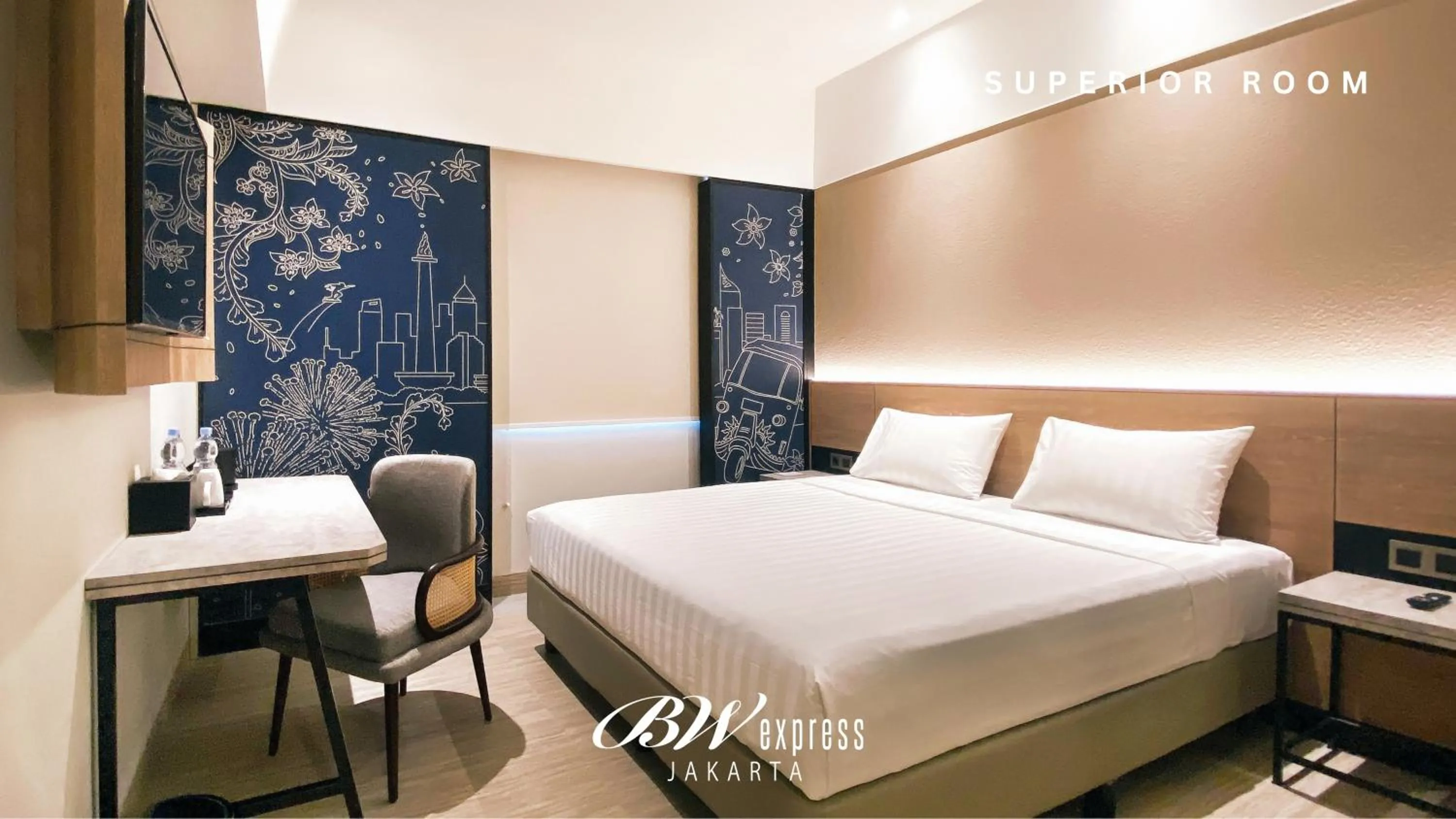 Bedroom, Bed in BW Express Jakarta Tanah Abang