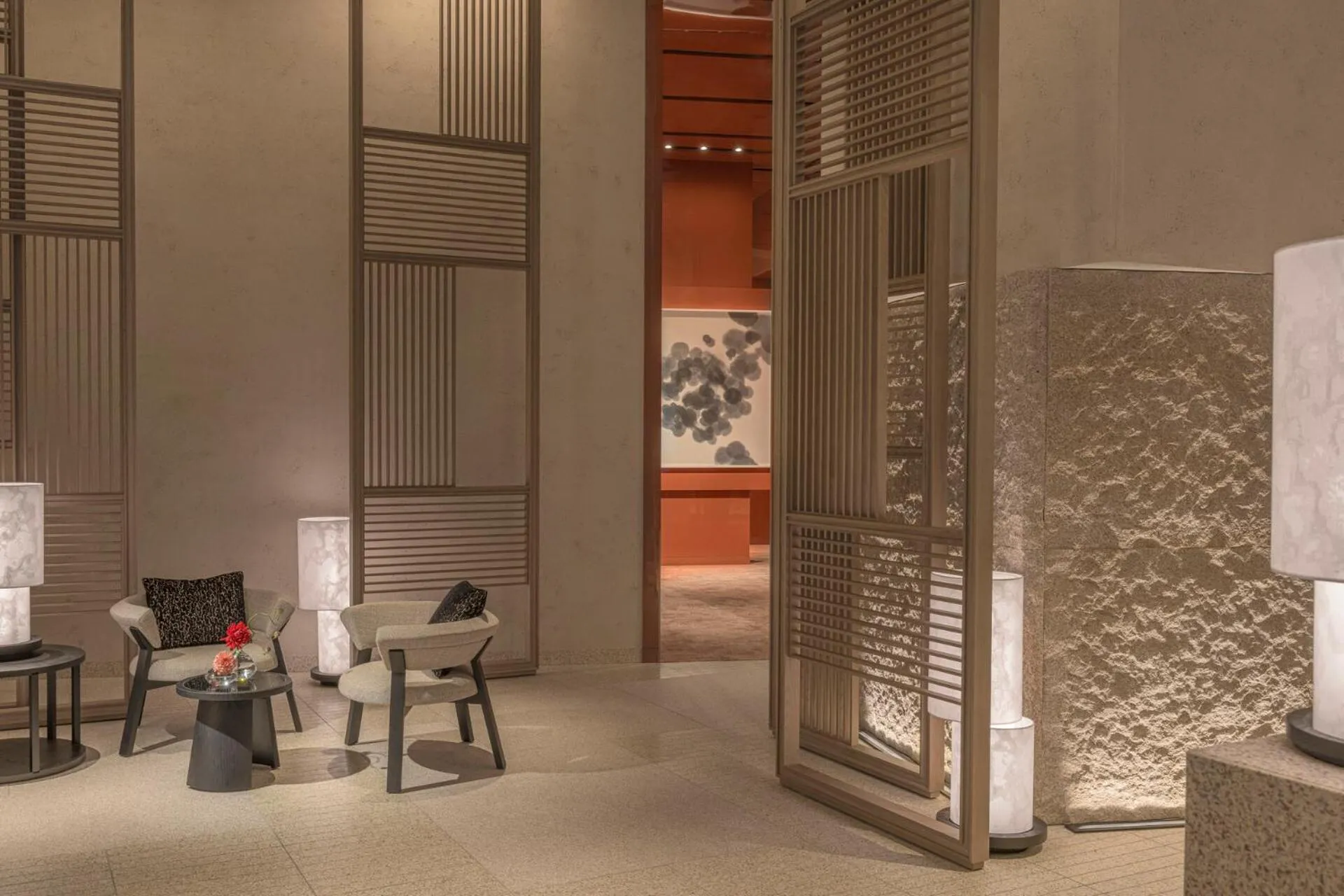 Lobby or reception in Four Seasons Hotel Osaka