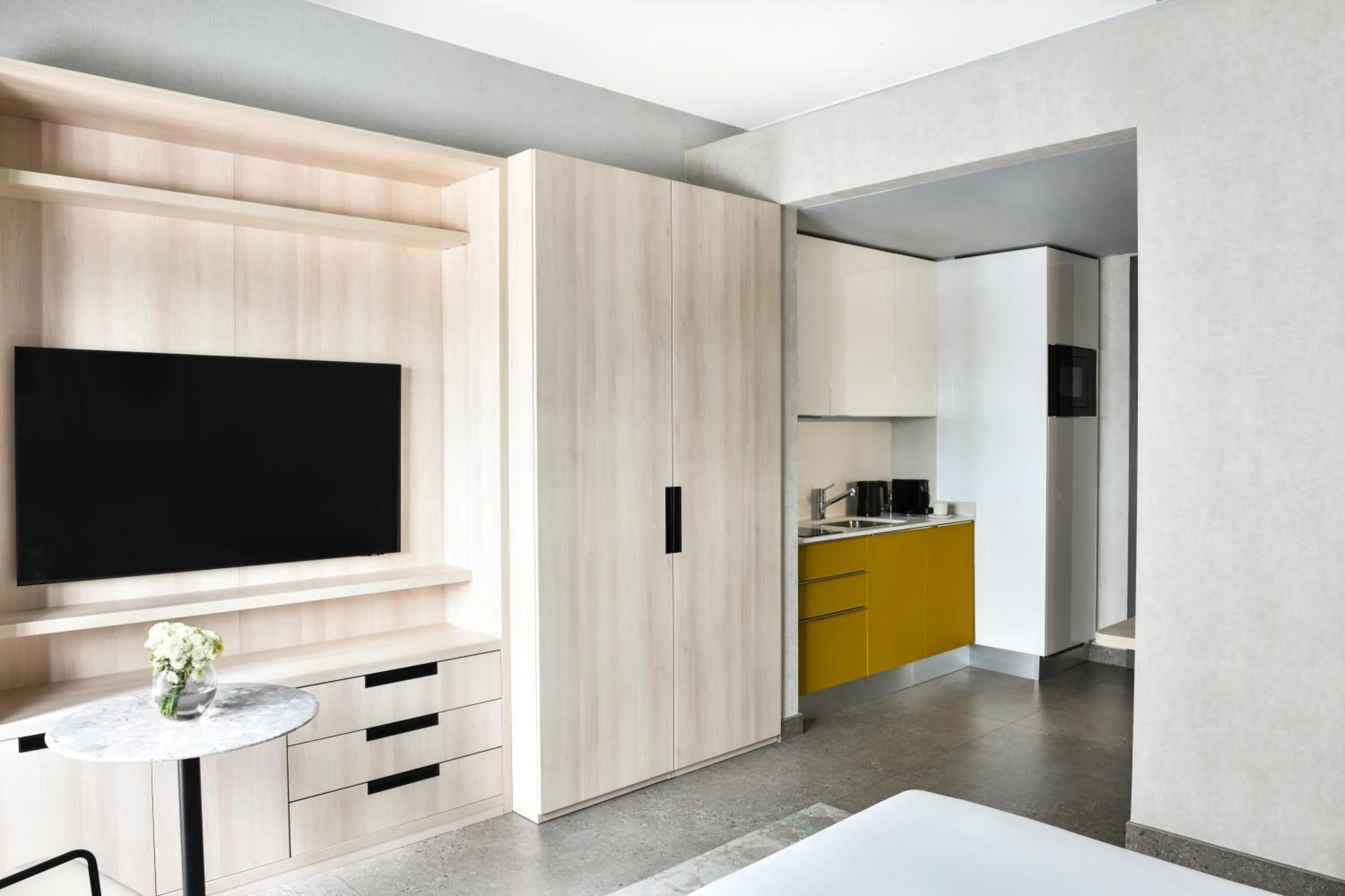 Kitchen or kitchenette in Aparthotel Adagio Abidjan Marcory