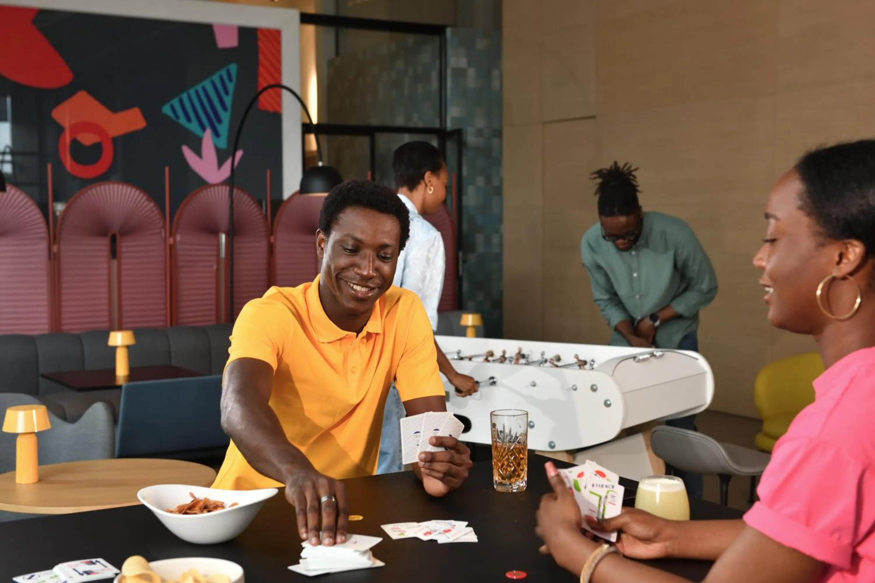 Lobby or reception in Aparthotel Adagio Abidjan Marcory