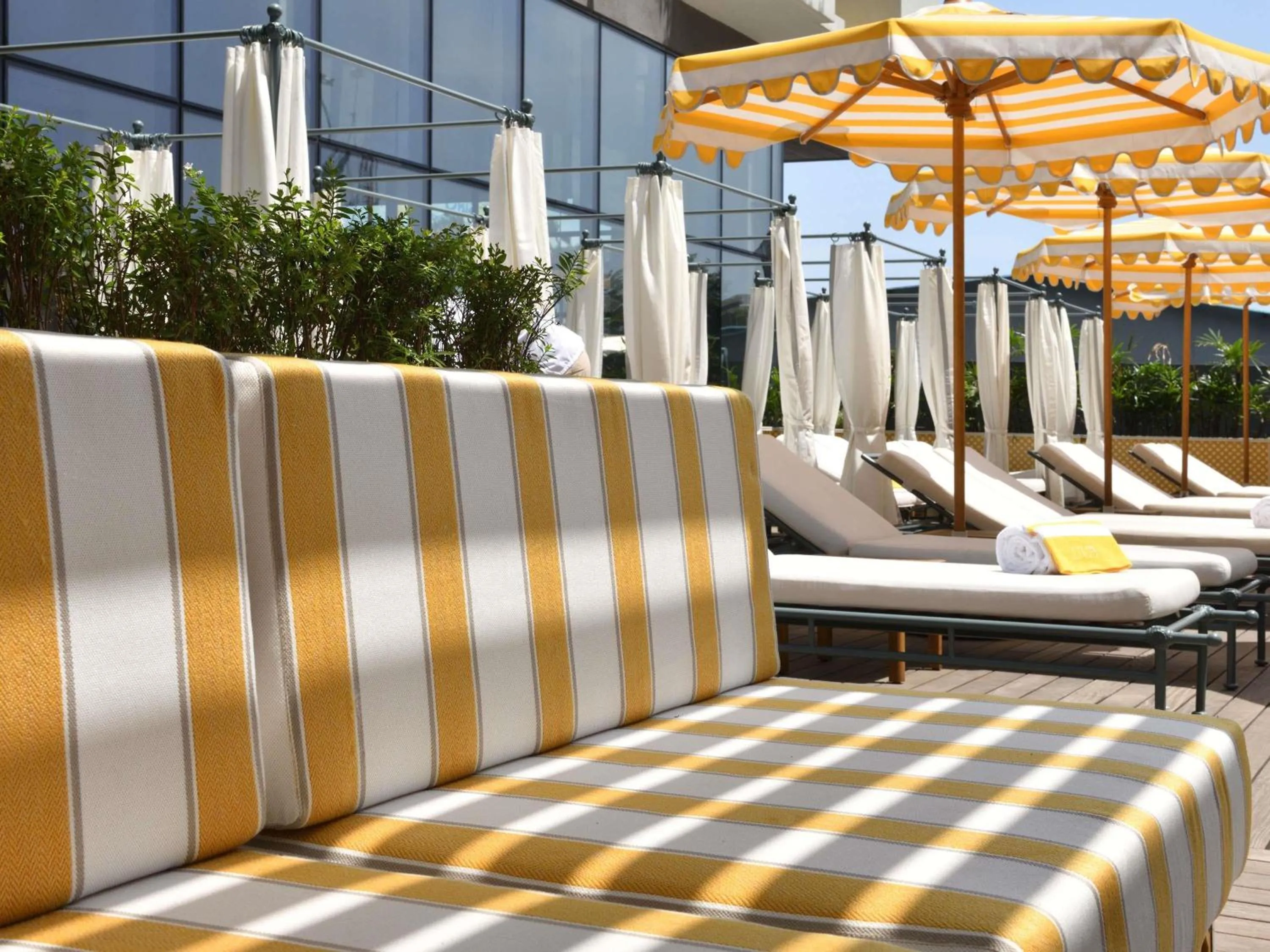 Pool view in Aparthotel Adagio Abidjan Marcory