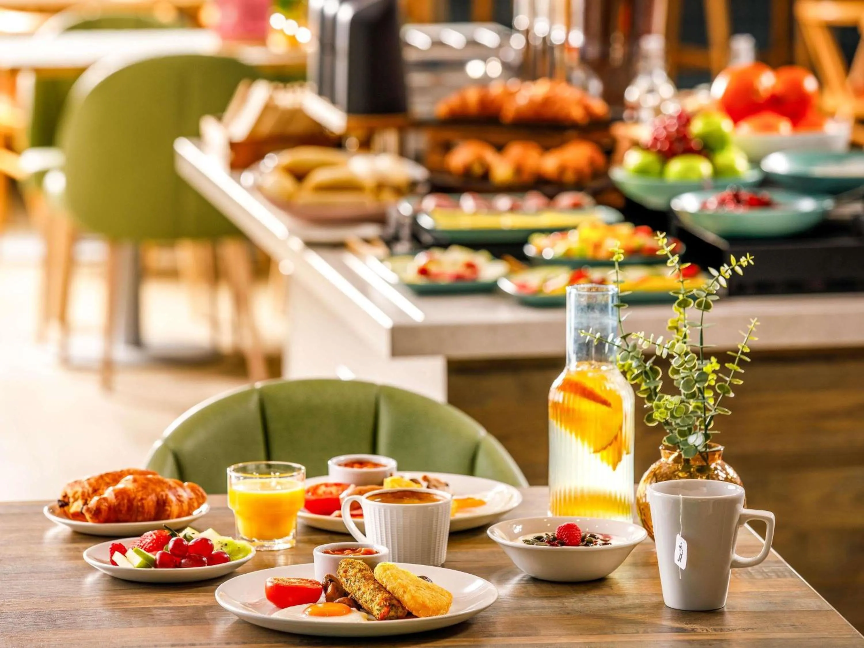 Breakfast in Aparthotel Adagio Abidjan Marcory