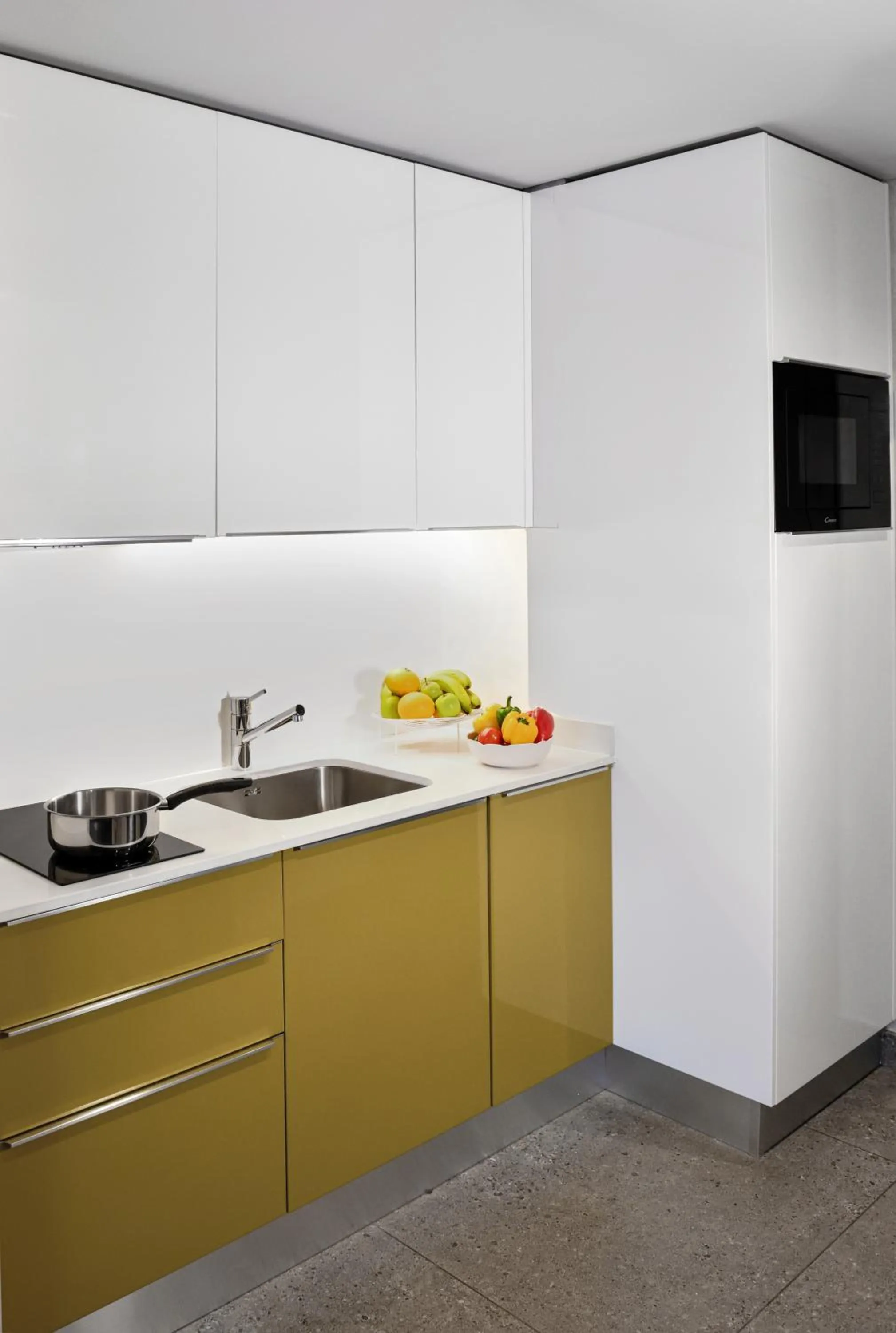 Kitchen or kitchenette in Aparthotel Adagio Abidjan Marcory