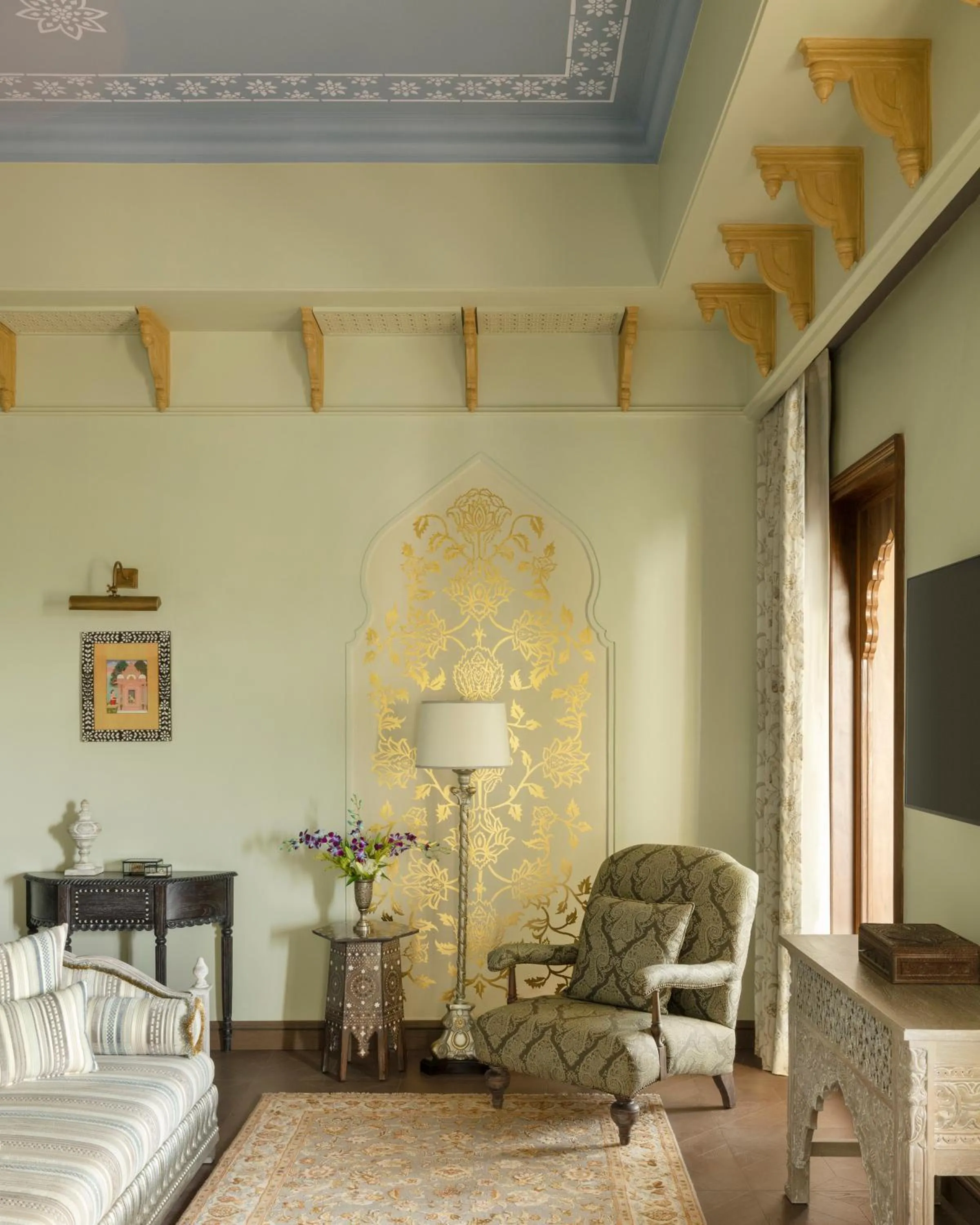 Bedroom in Raffles Jaipur