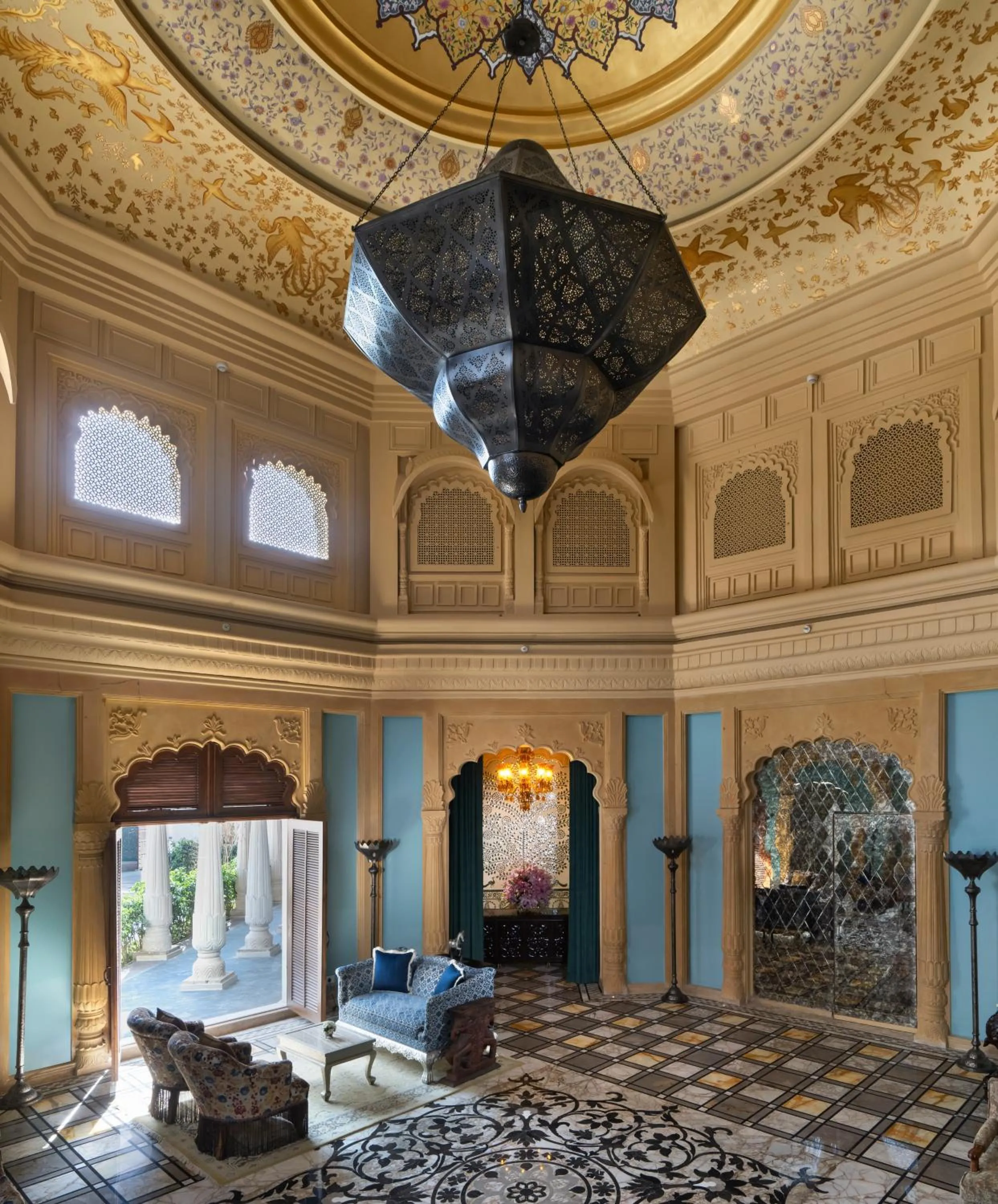 Lobby or reception in Raffles Jaipur