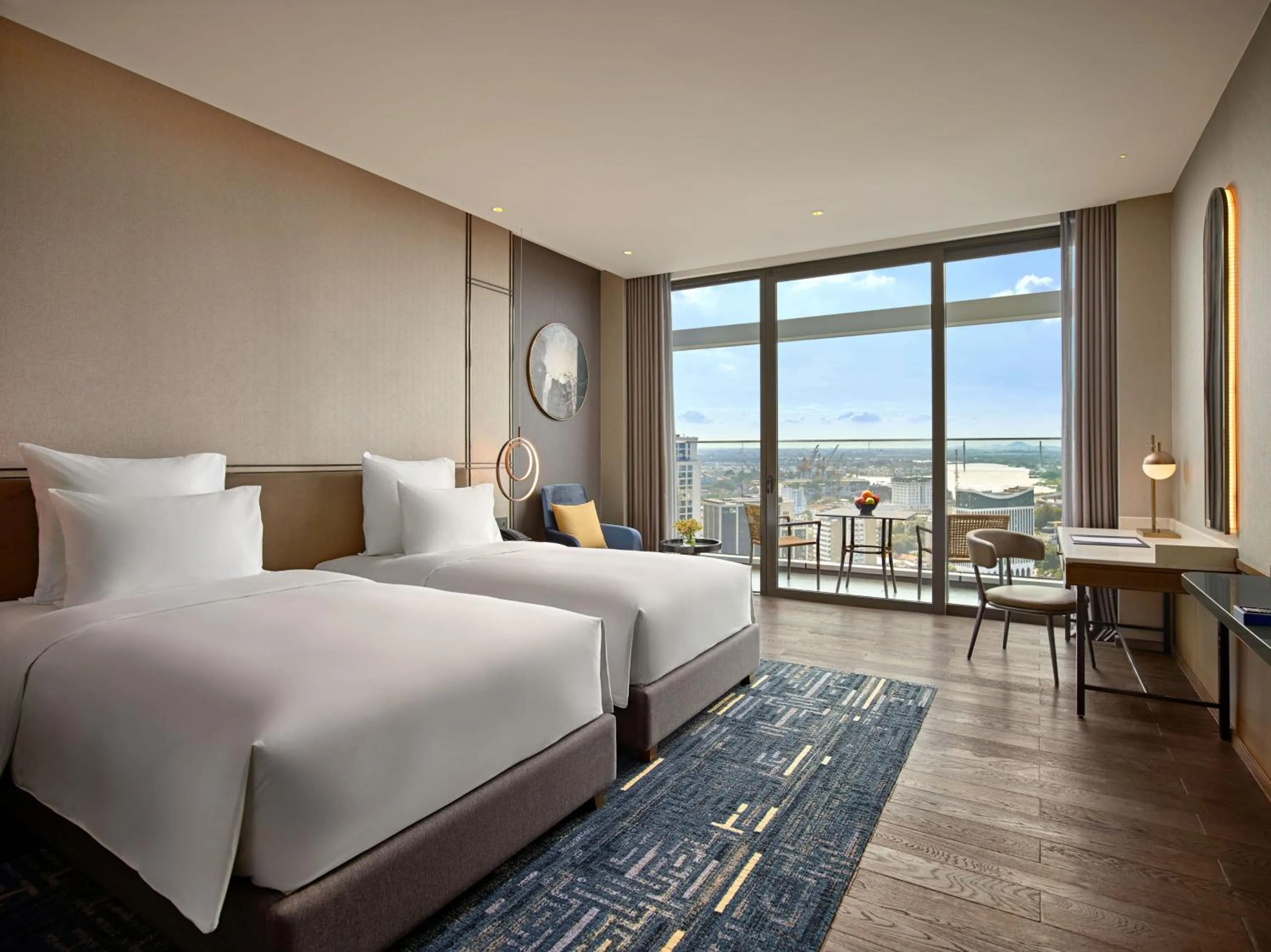 Bed in Pullman Hai Phong Grand Hotel