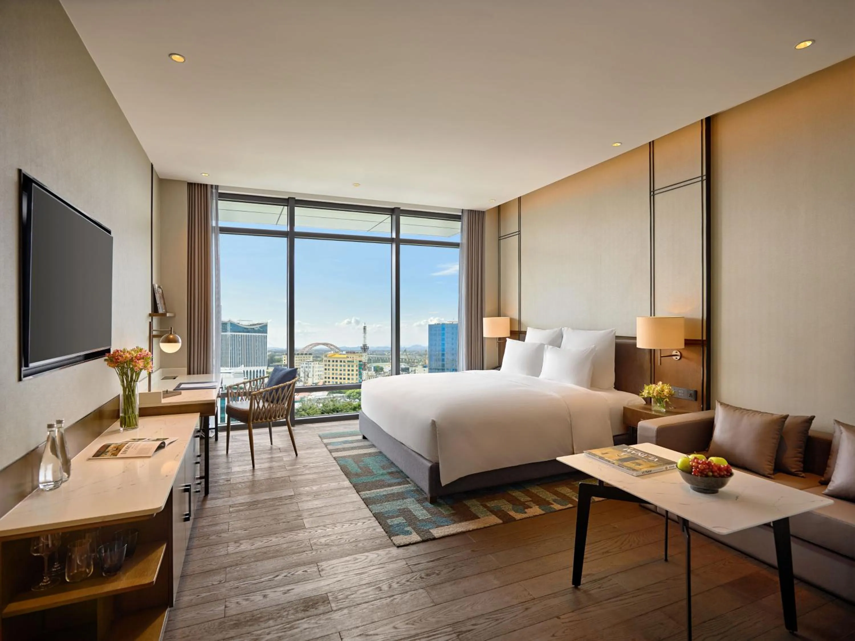 Bedroom, Bed in Pullman Hai Phong Grand Hotel