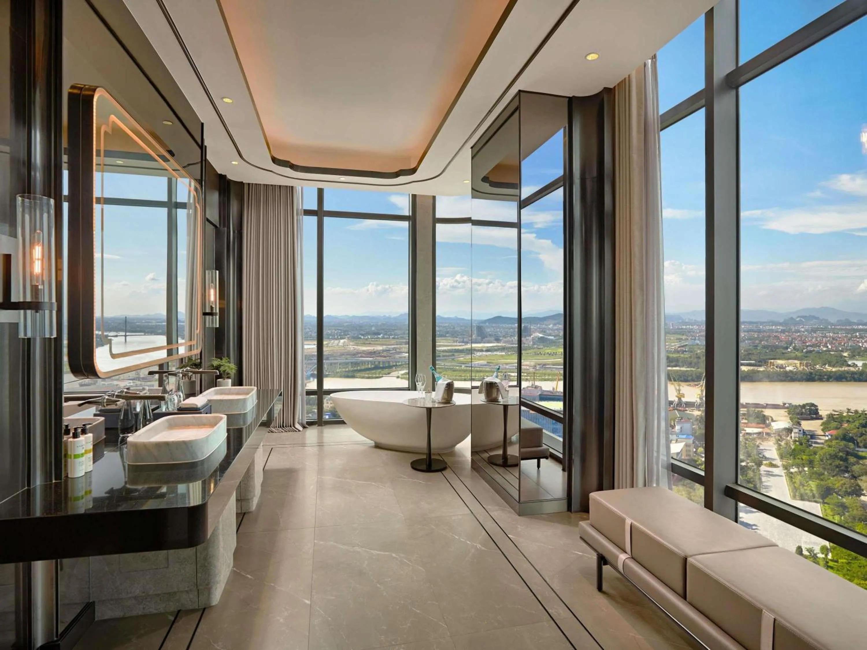 Bedroom in Pullman Hai Phong Grand Hotel