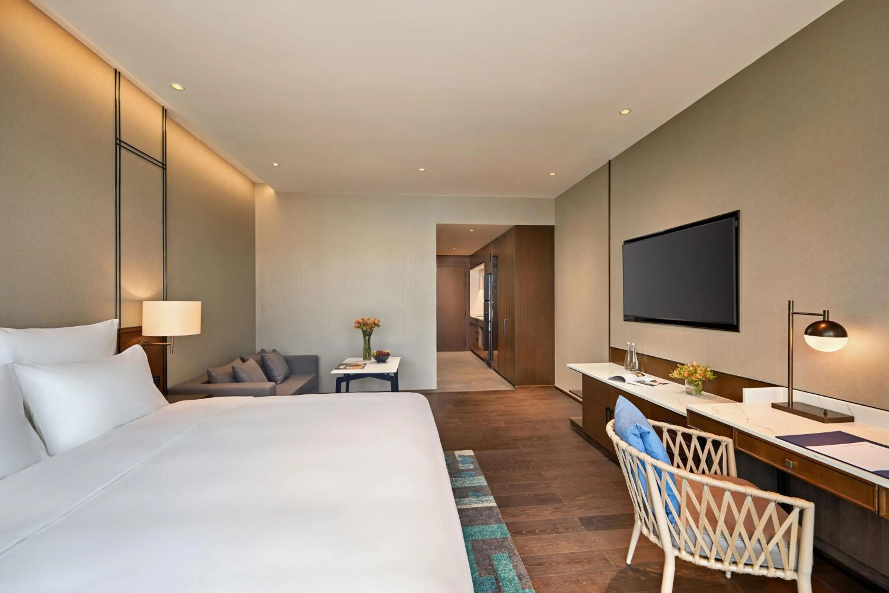 Bed in Pullman Hai Phong Grand Hotel