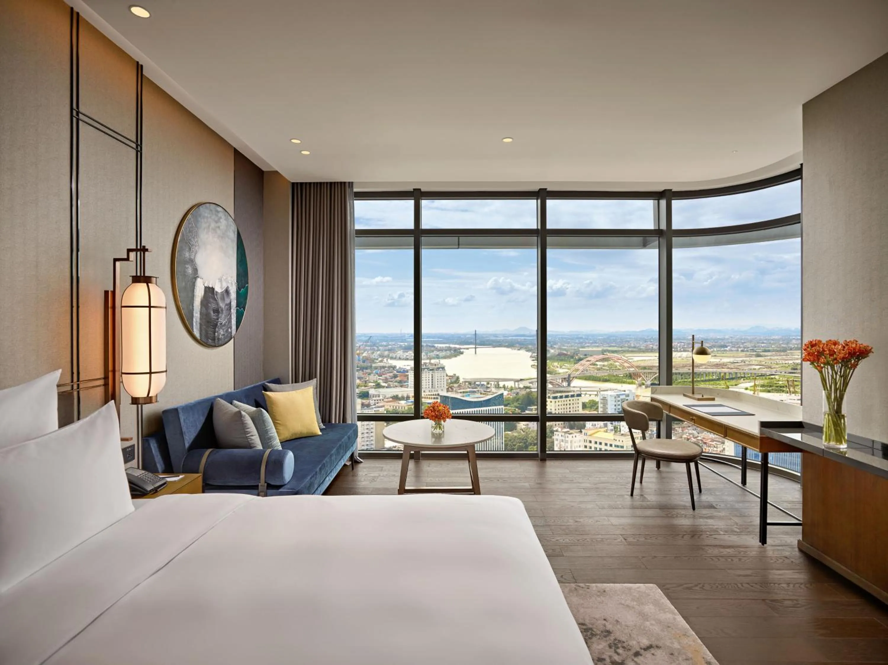 Bed in Pullman Hai Phong Grand Hotel