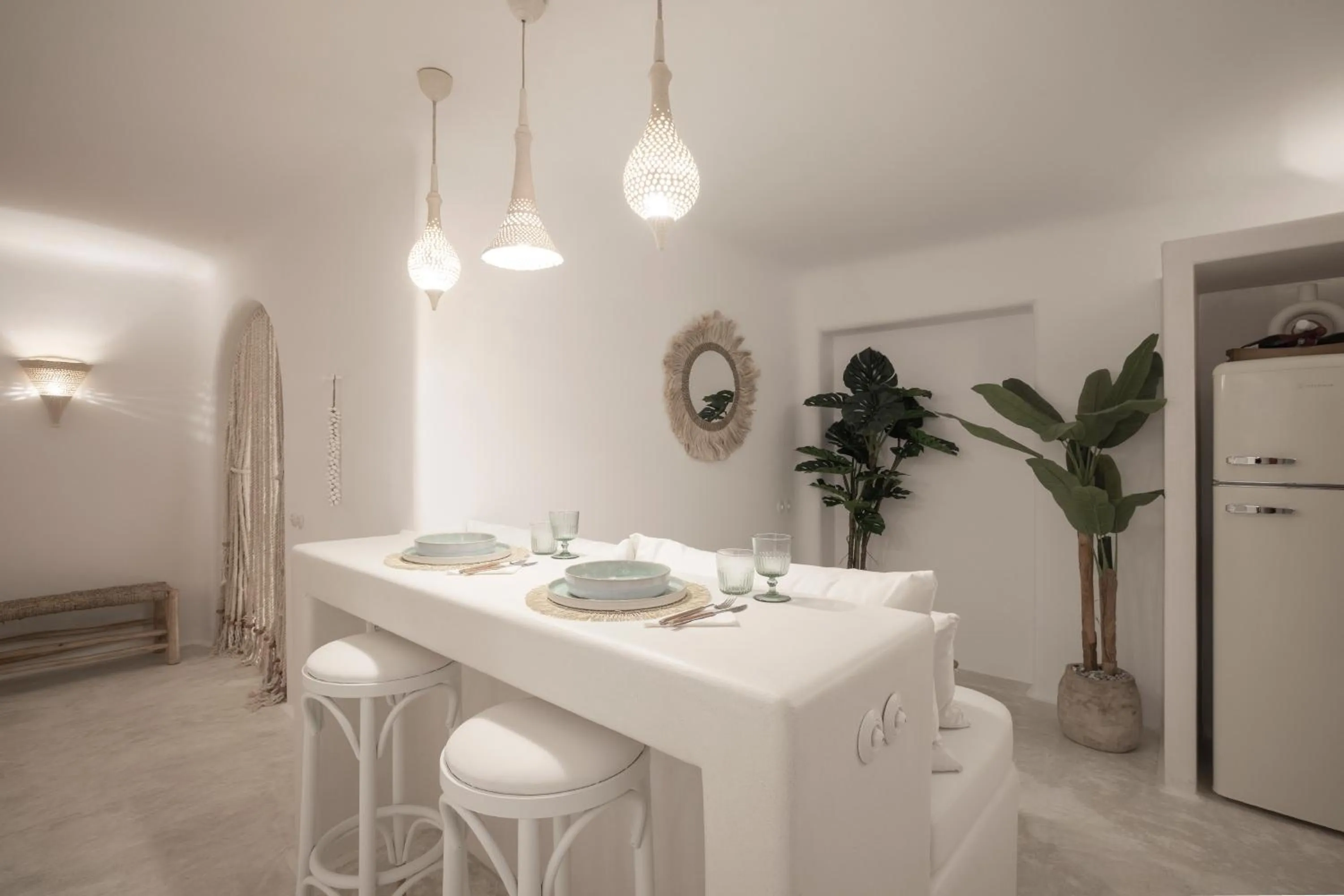 Kitchen or kitchenette in Ortygia Suites