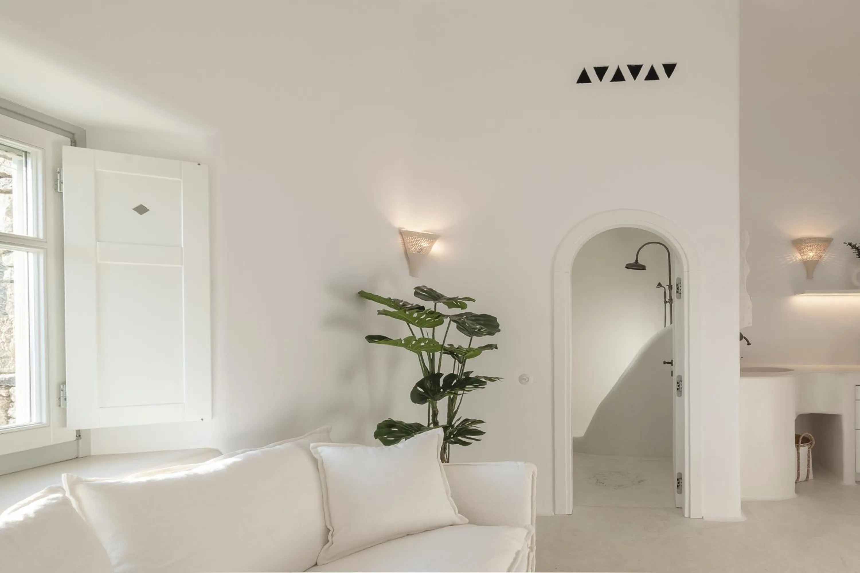 Living room in Ortygia Suites