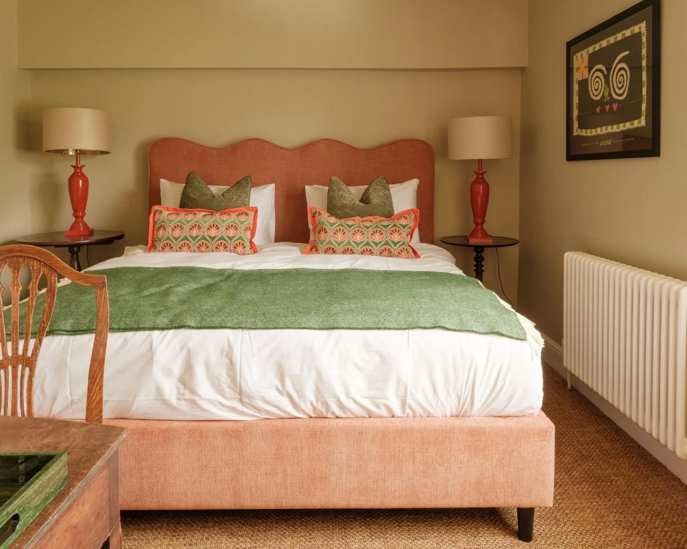 Bedroom, Bed in The Fleur de Lys